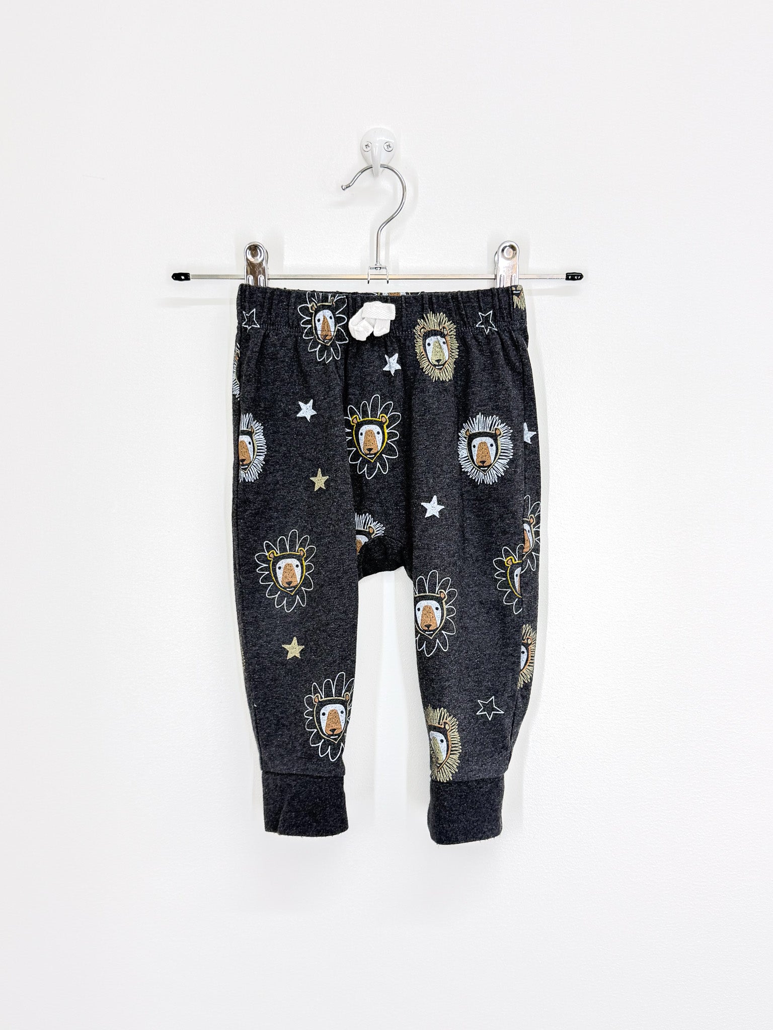Teeny Weeny lion drop crotch leggings (6-12m)