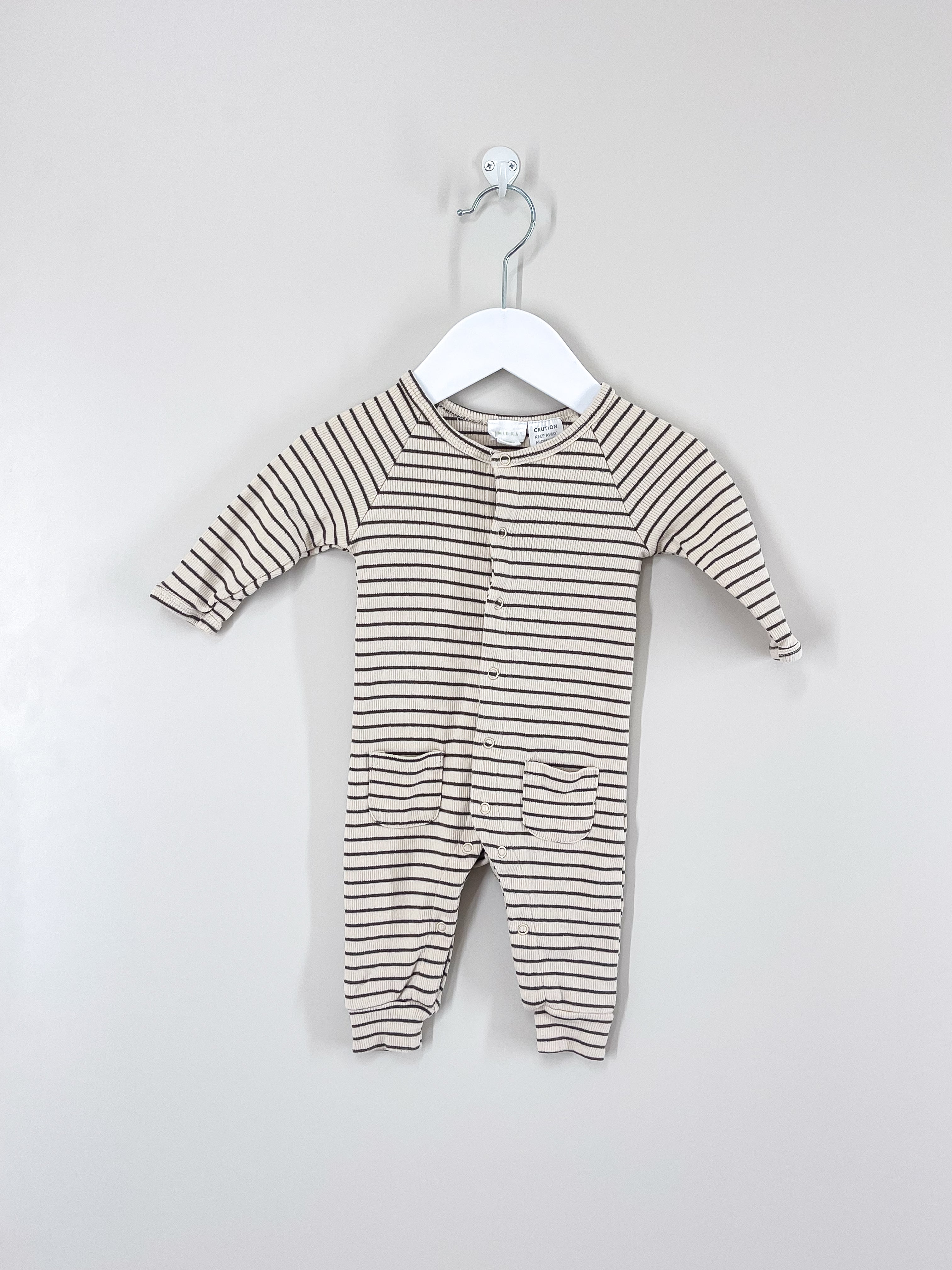 Jamie Kay organic rib onesie (0-3m)