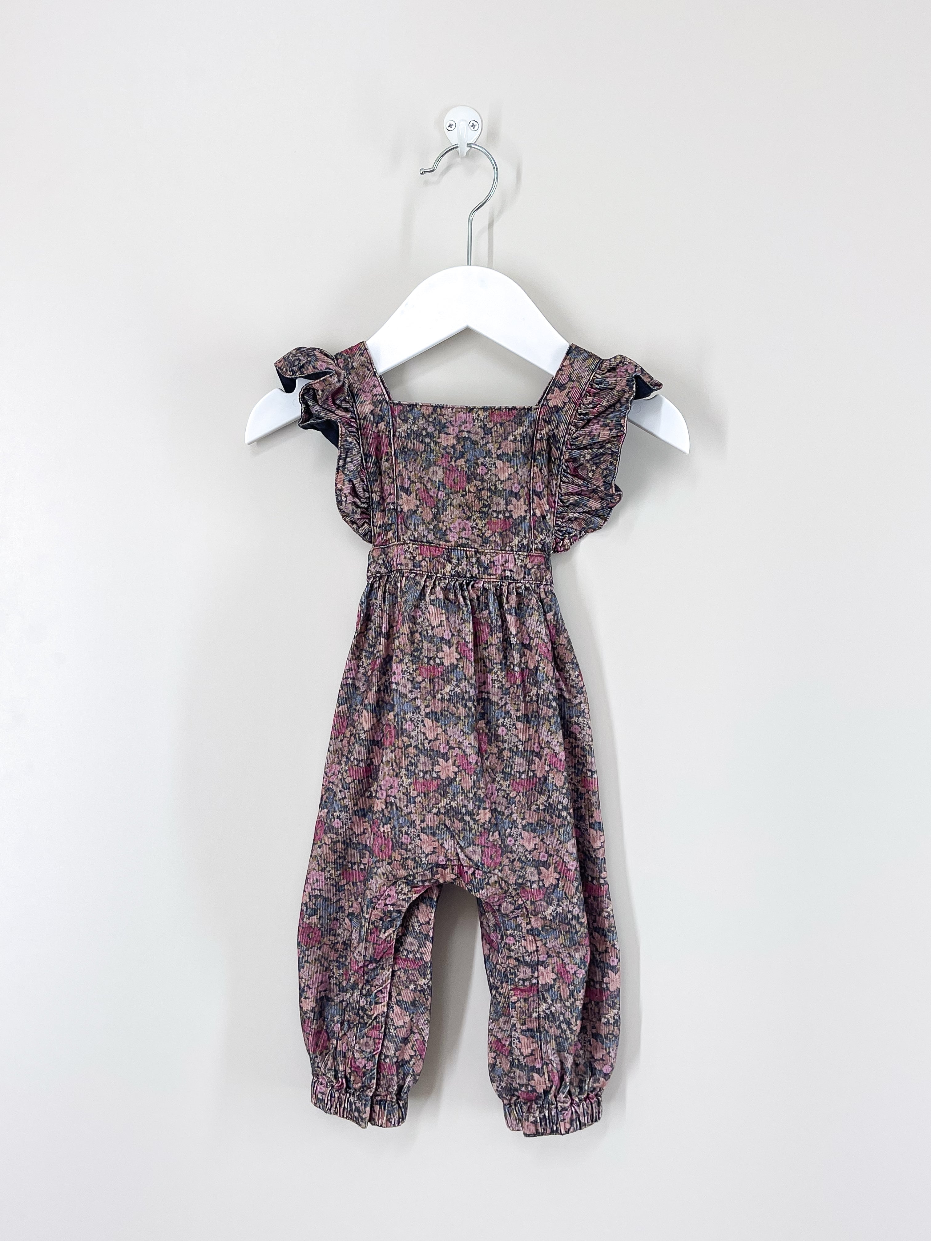 Jamie Kay organic lucy pincord playsuit (3-6m)