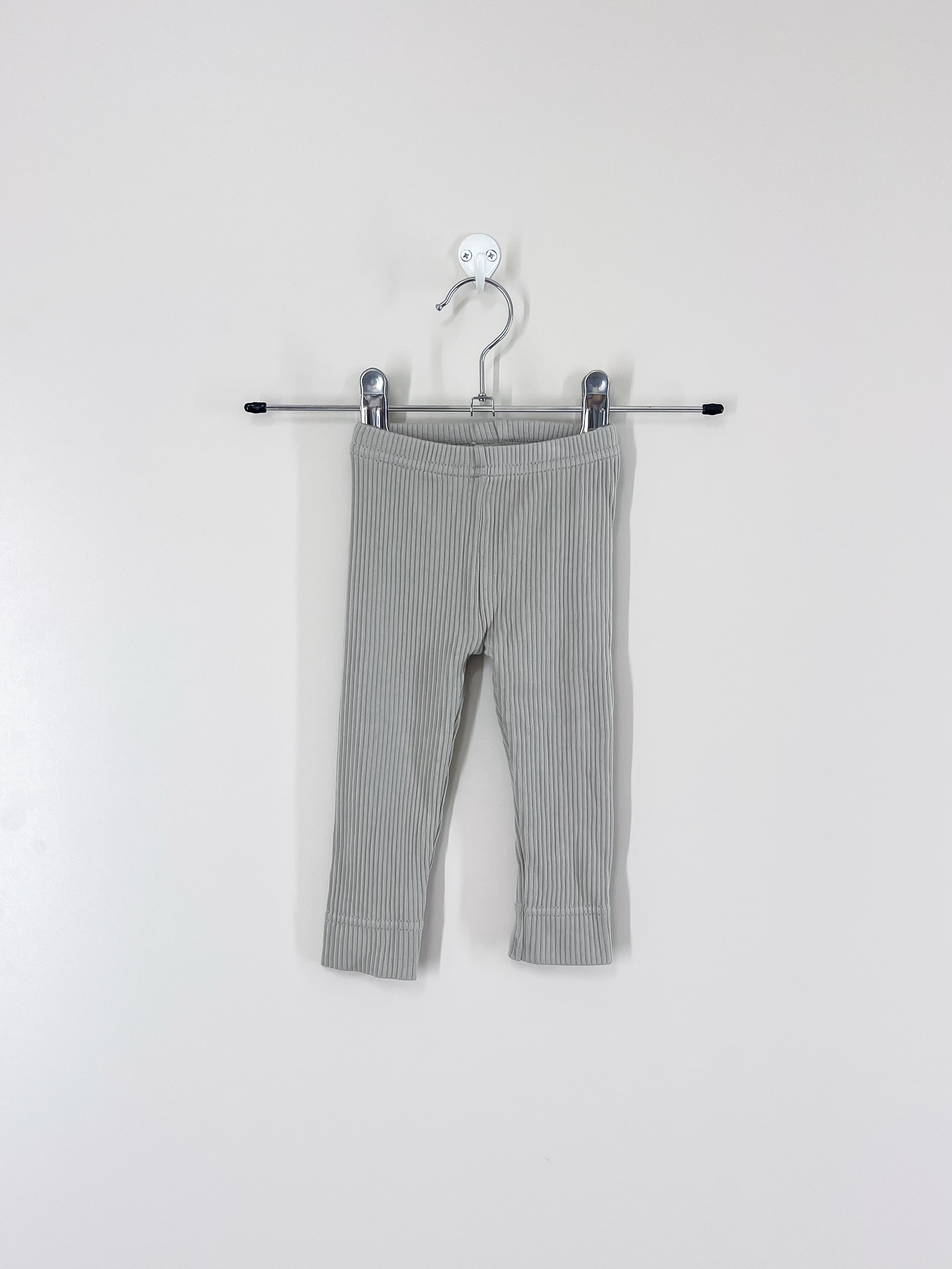 Jamie Kay organic rib leggings - willow (0-3m)