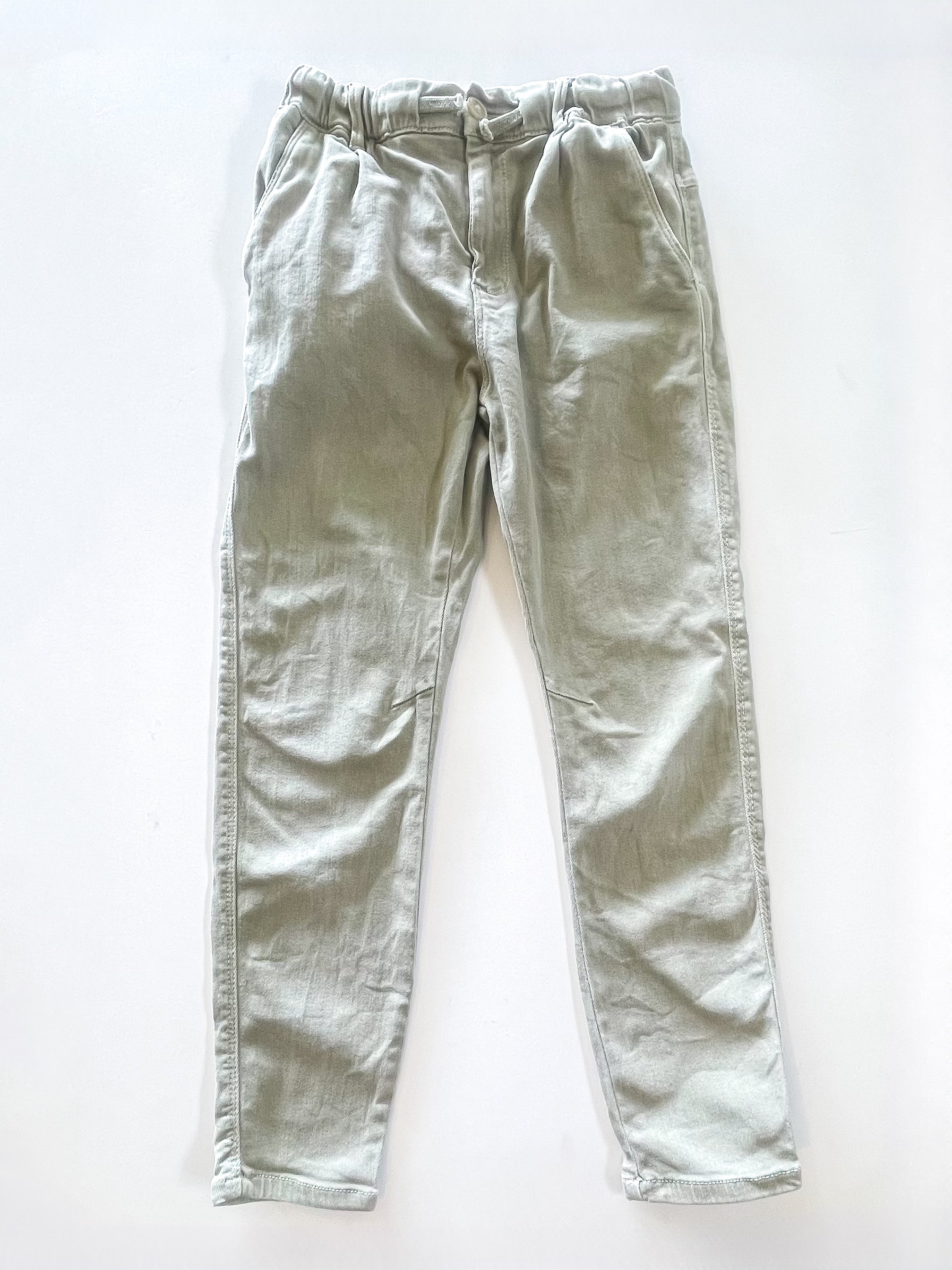 Zara pull up denim joggers (9y)