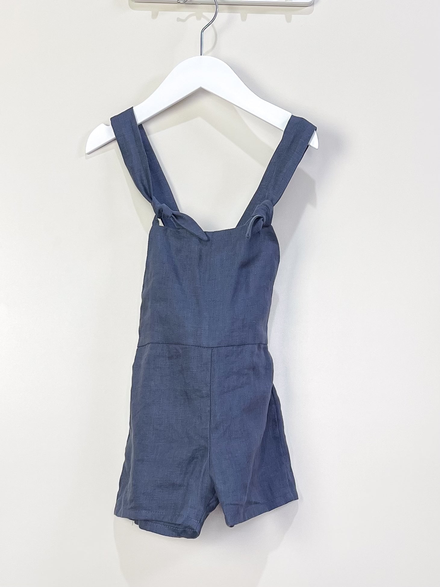 Hudson & The Hare linen overalls (18-24m)