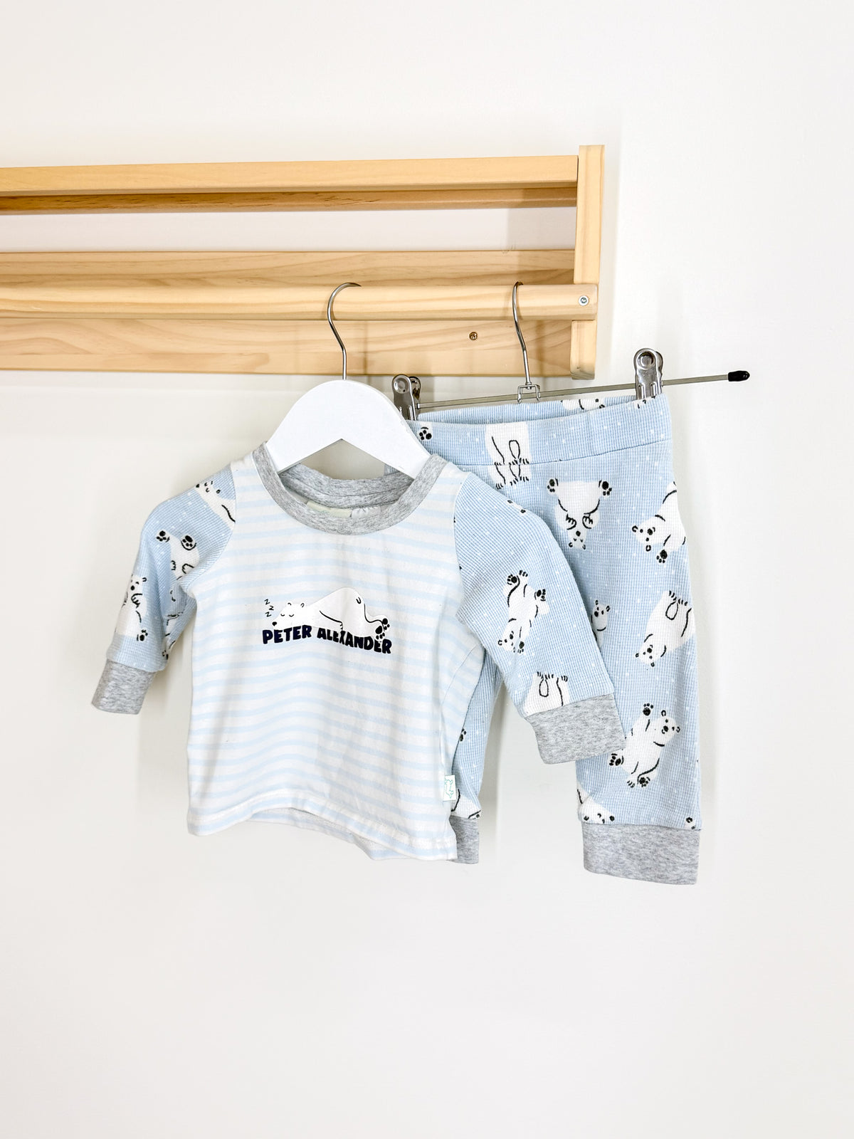 Peter Alexander waffle PJ set (6-12m)