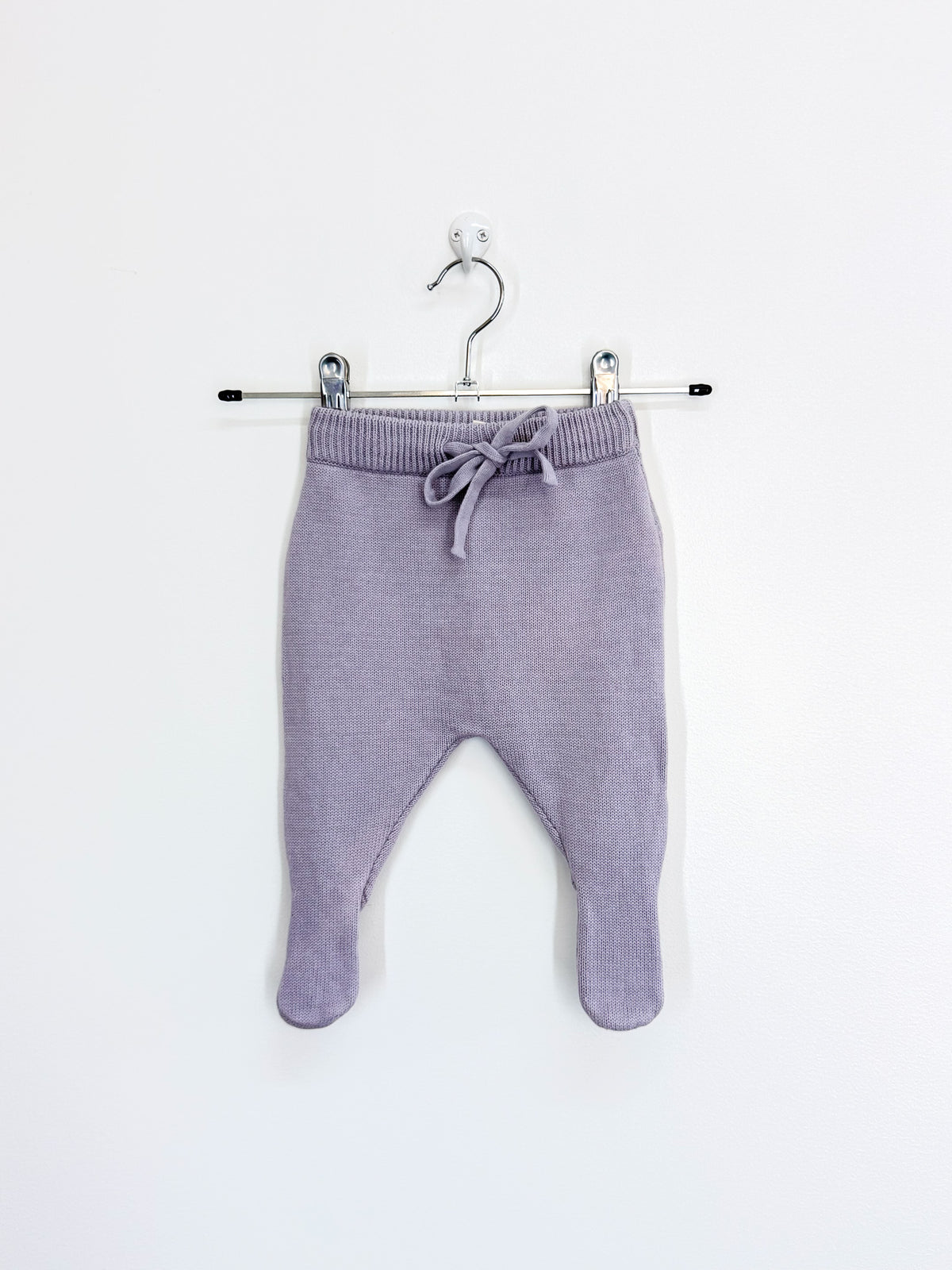Nature Baby organic pepi knit pants (0-3m)