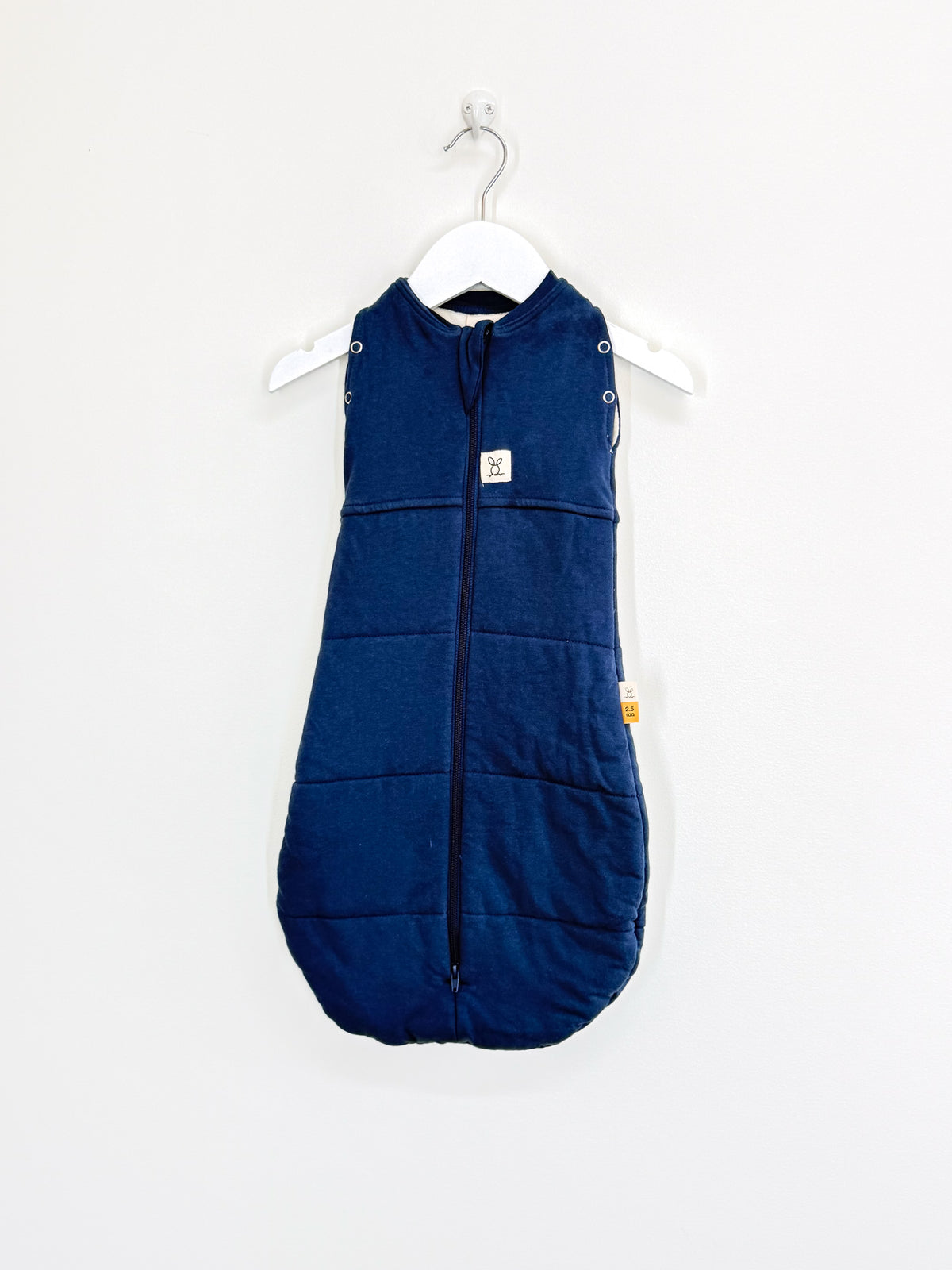 Ergopouch organic cocoon swaddle bag 2.5 tog - ink (0-3m)