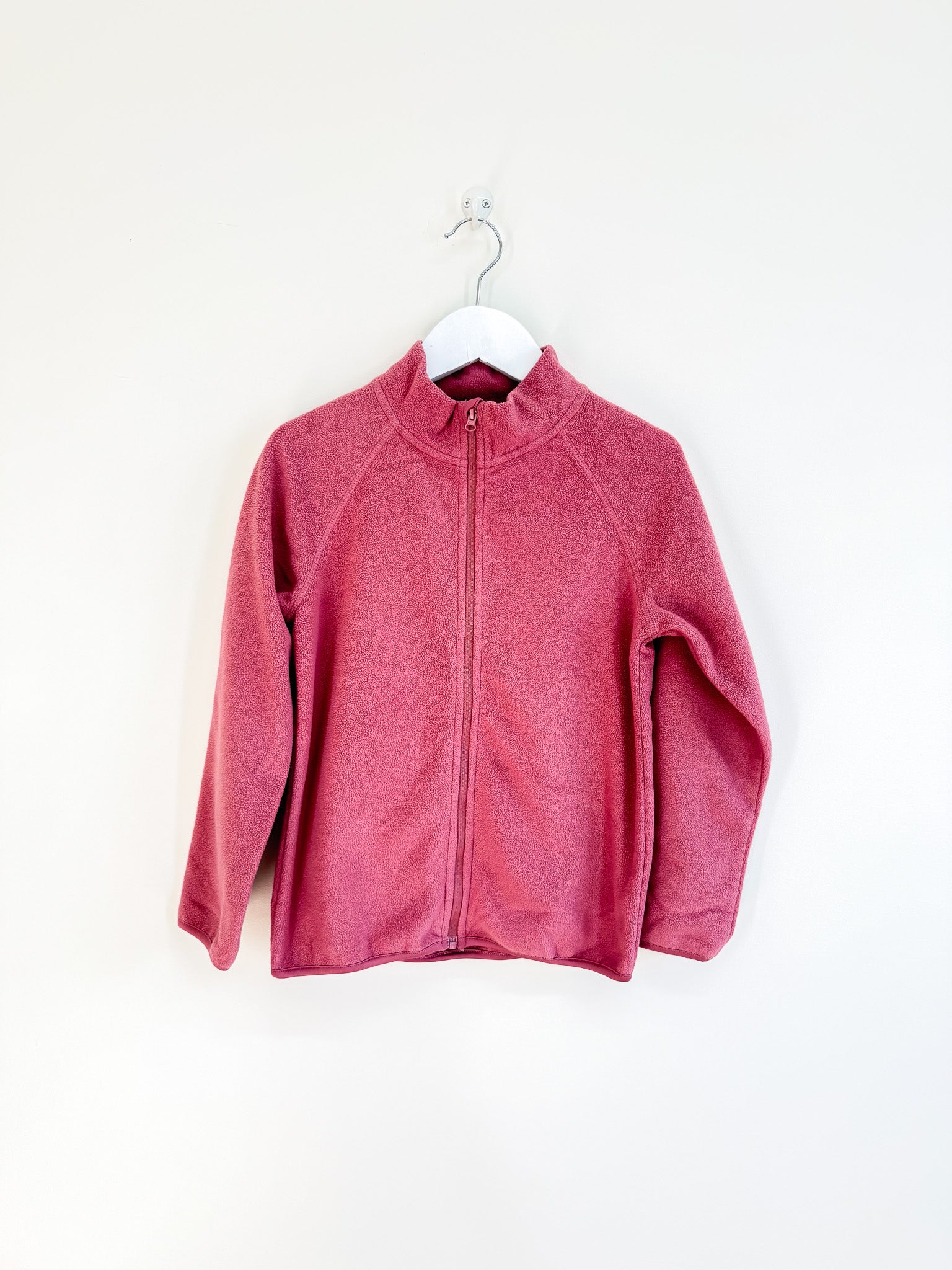 H&M fleece zip pullover (7-8y)