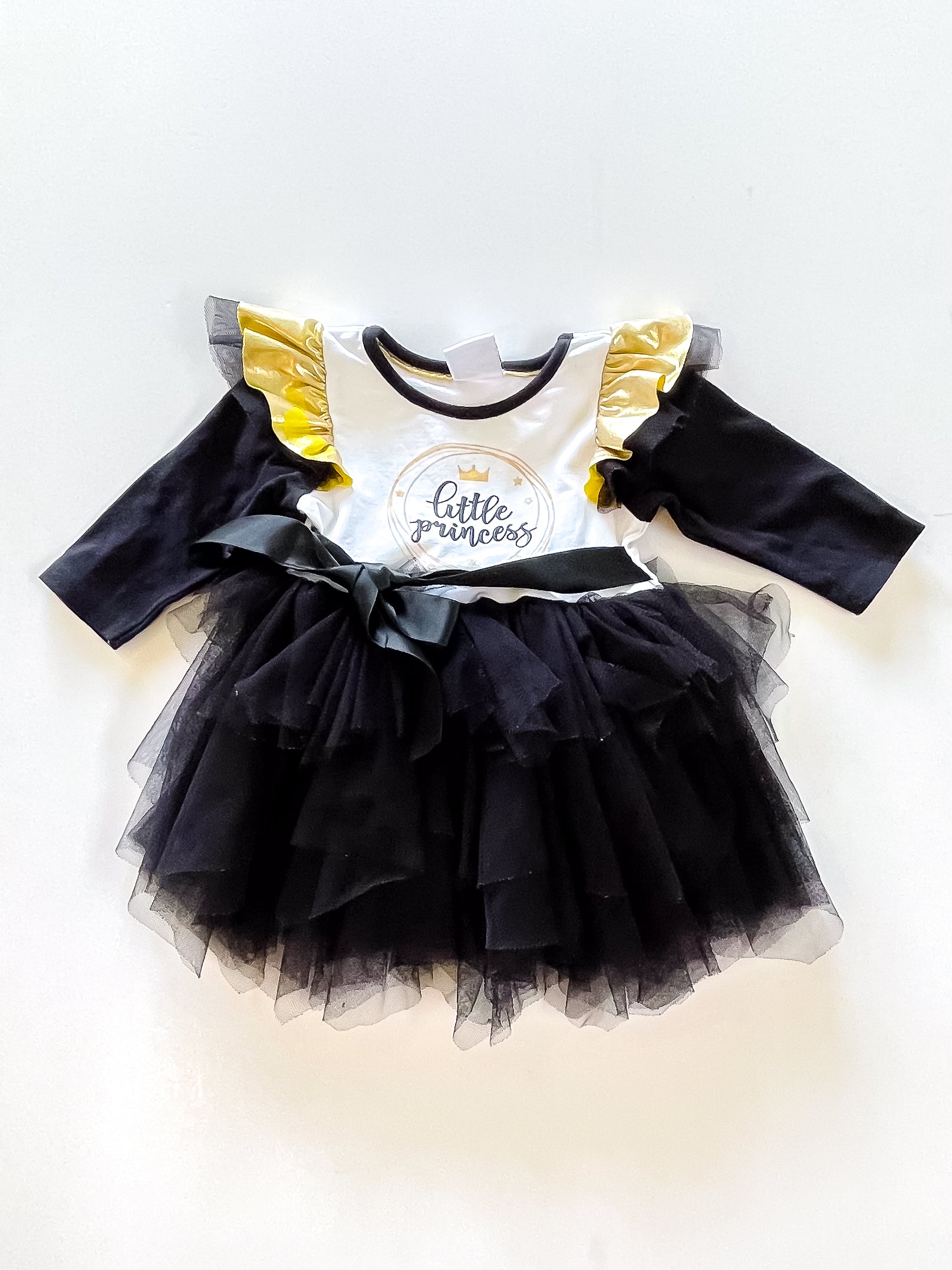 Cracked Soda little princess tulle dress (3-6m)