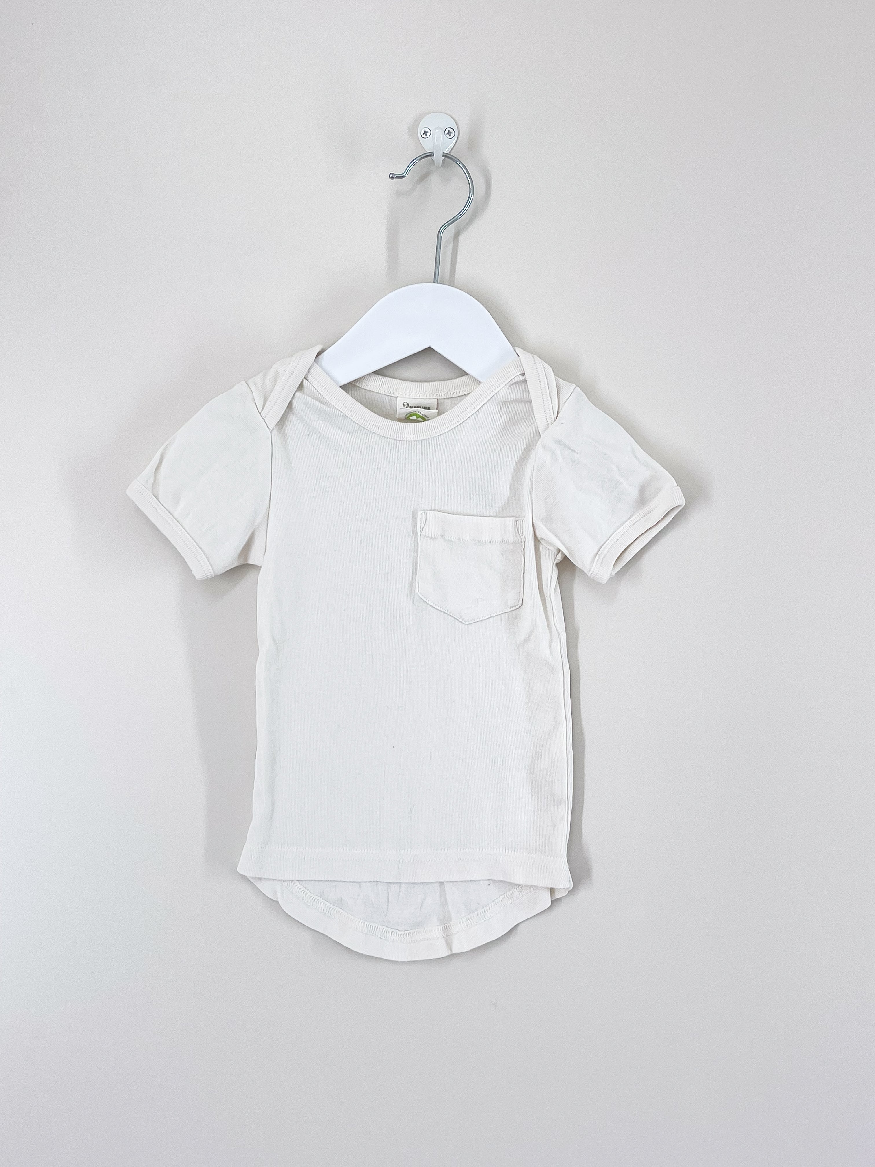Nature Baby organic pocket tee (6-12m)