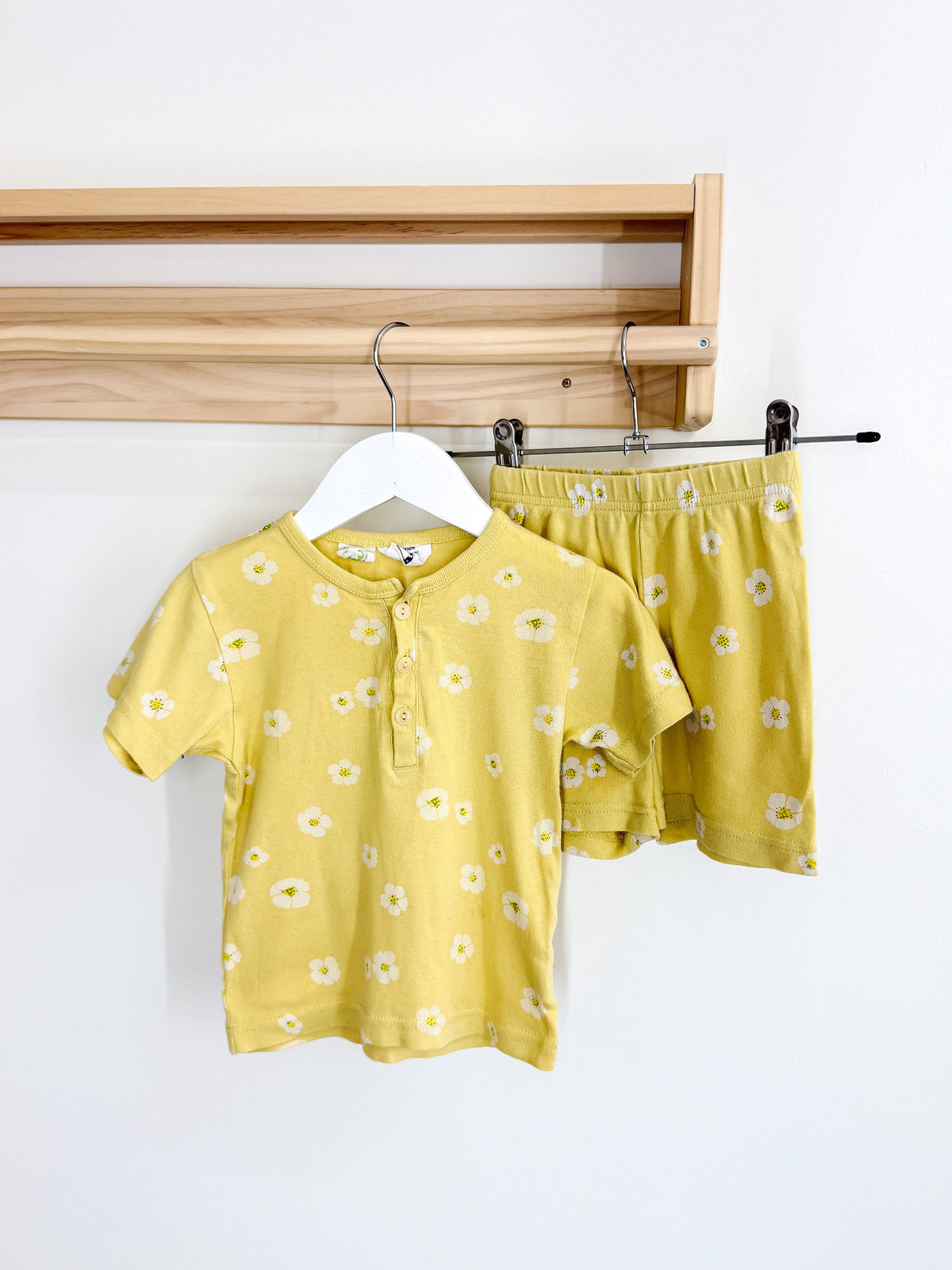 Nature Baby organic PJ set - strawberry flower (2y)