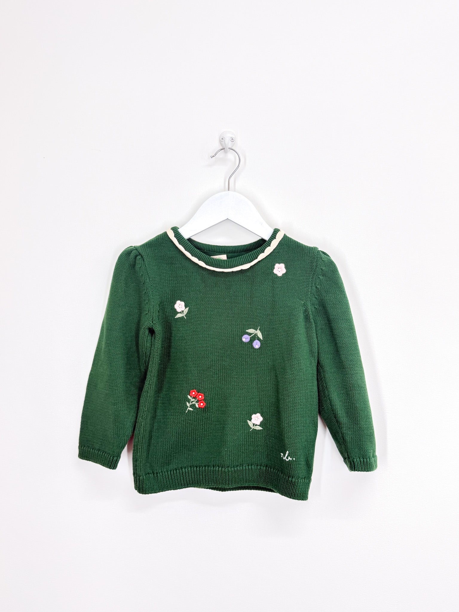 Nature Baby organic margot sweater - eden garden (3y)