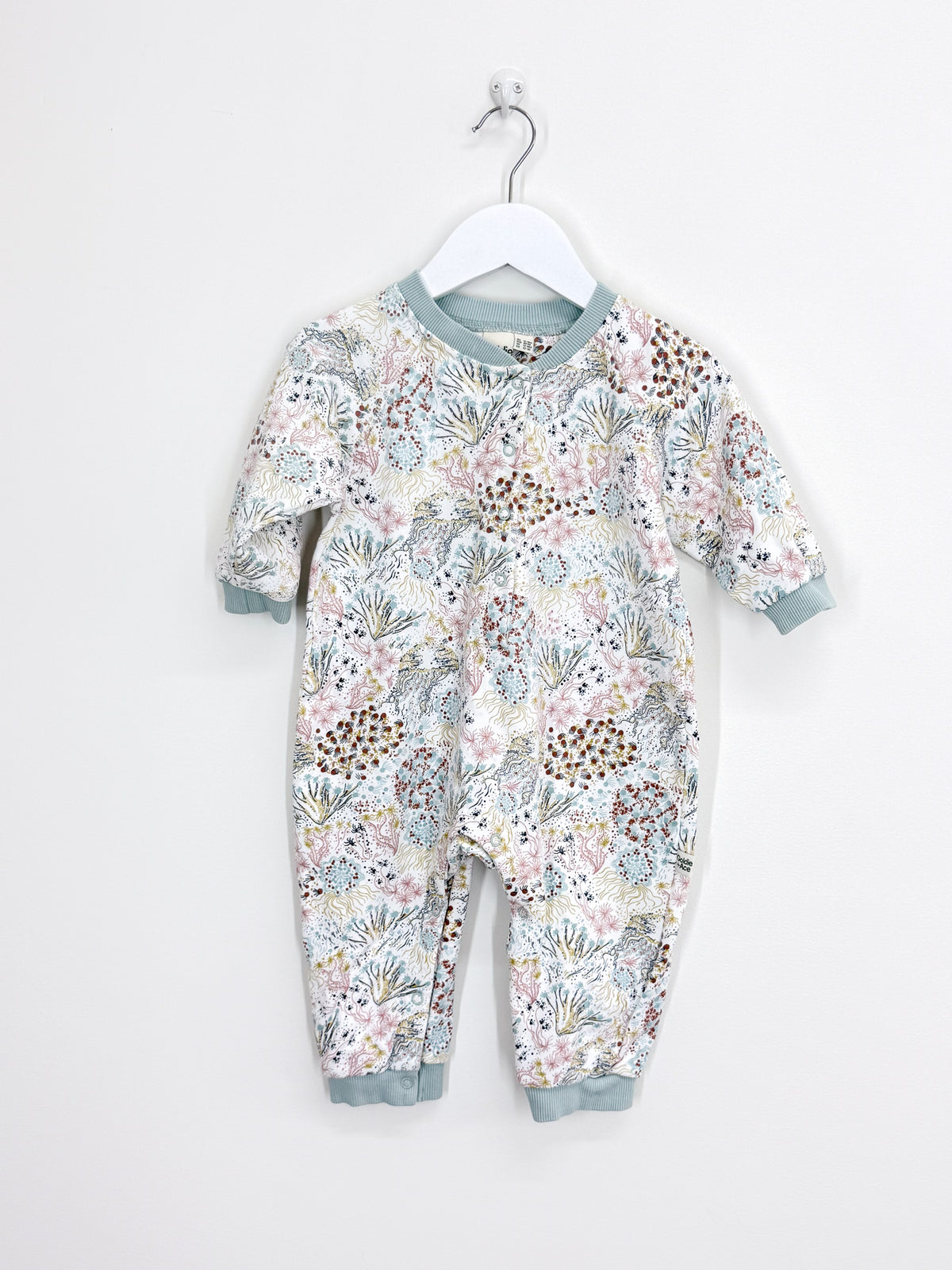 Goldie + Ace relaxed terry romper (12-18m)
