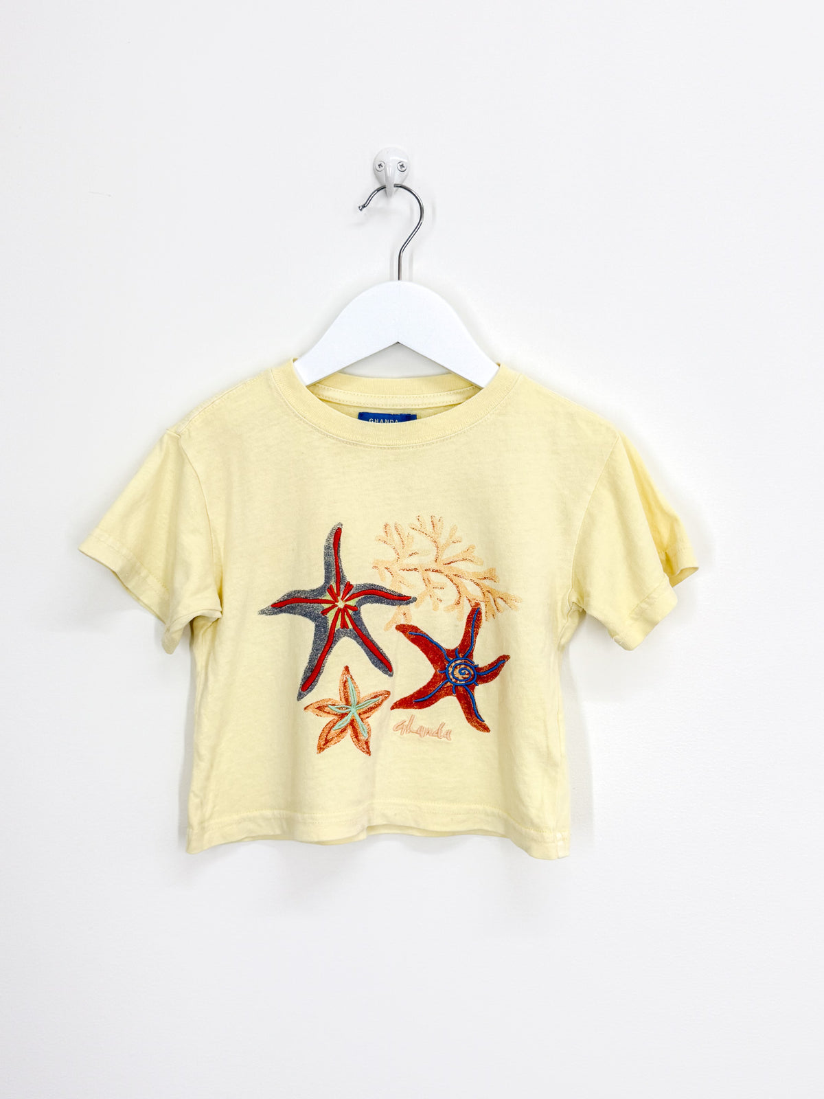 Ghanda starfish graphic tee (1-2y)