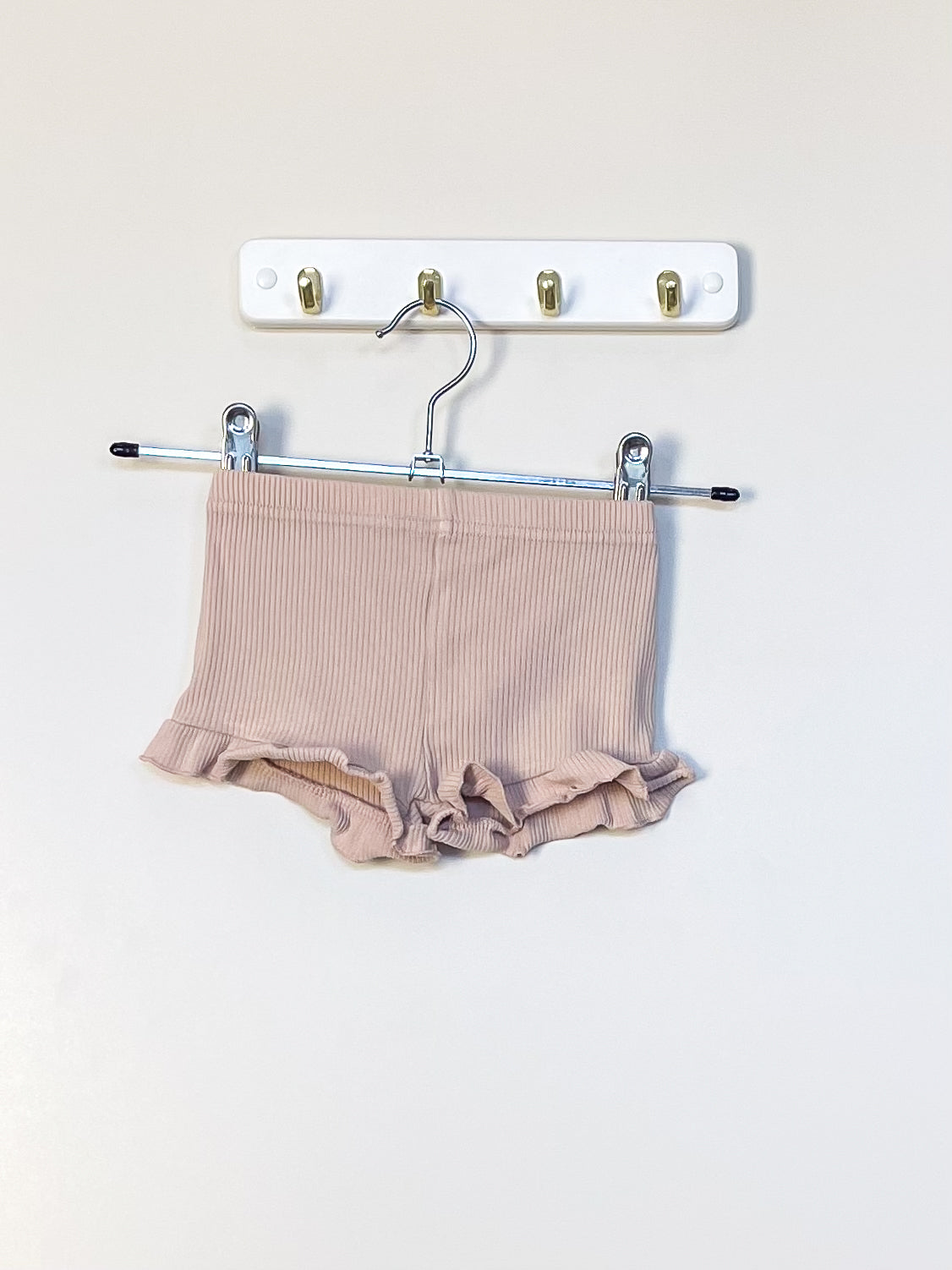 Jamie Kay organic fine rib shorts