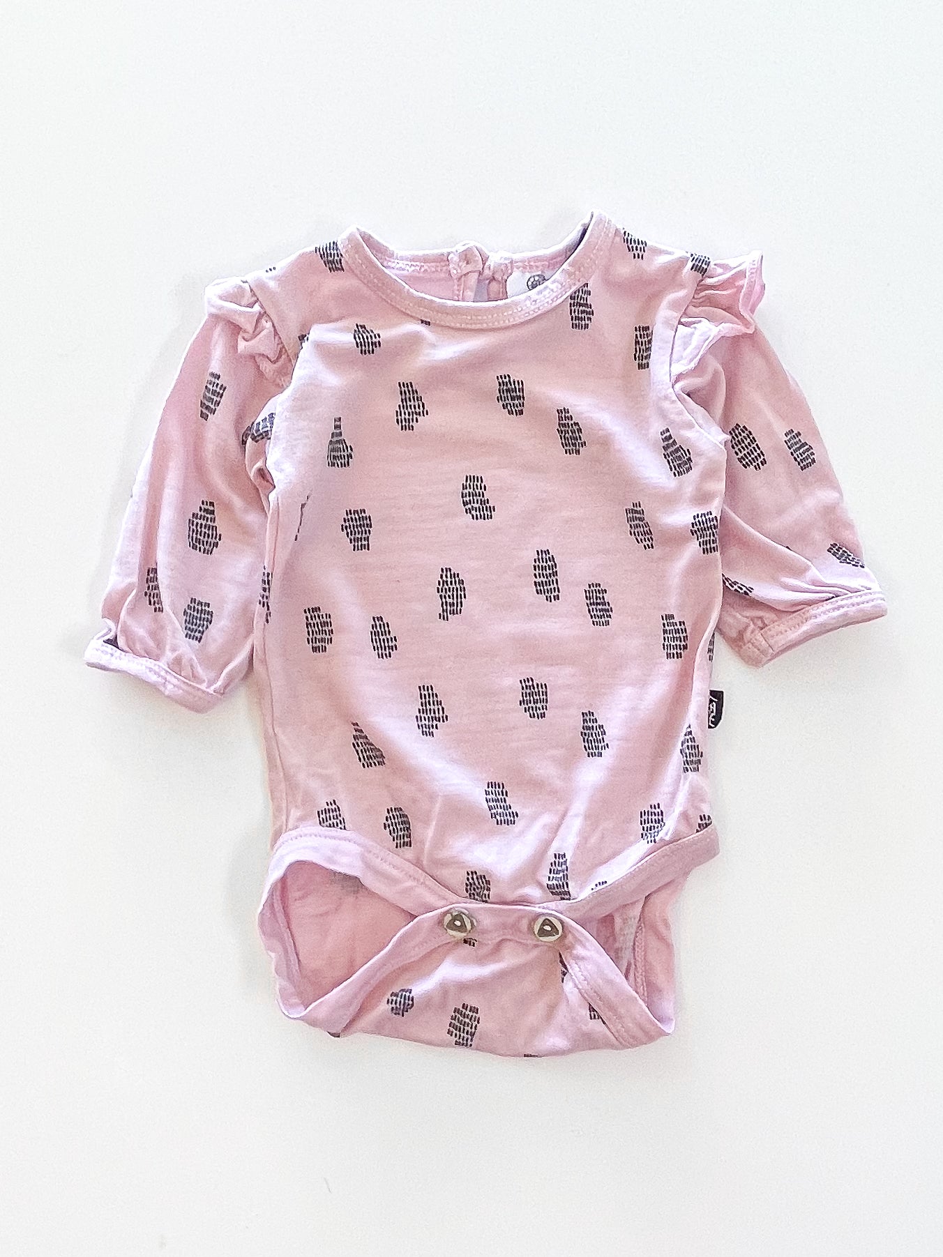 Little Flock Of Horrors luna bodysuit (0-3m)