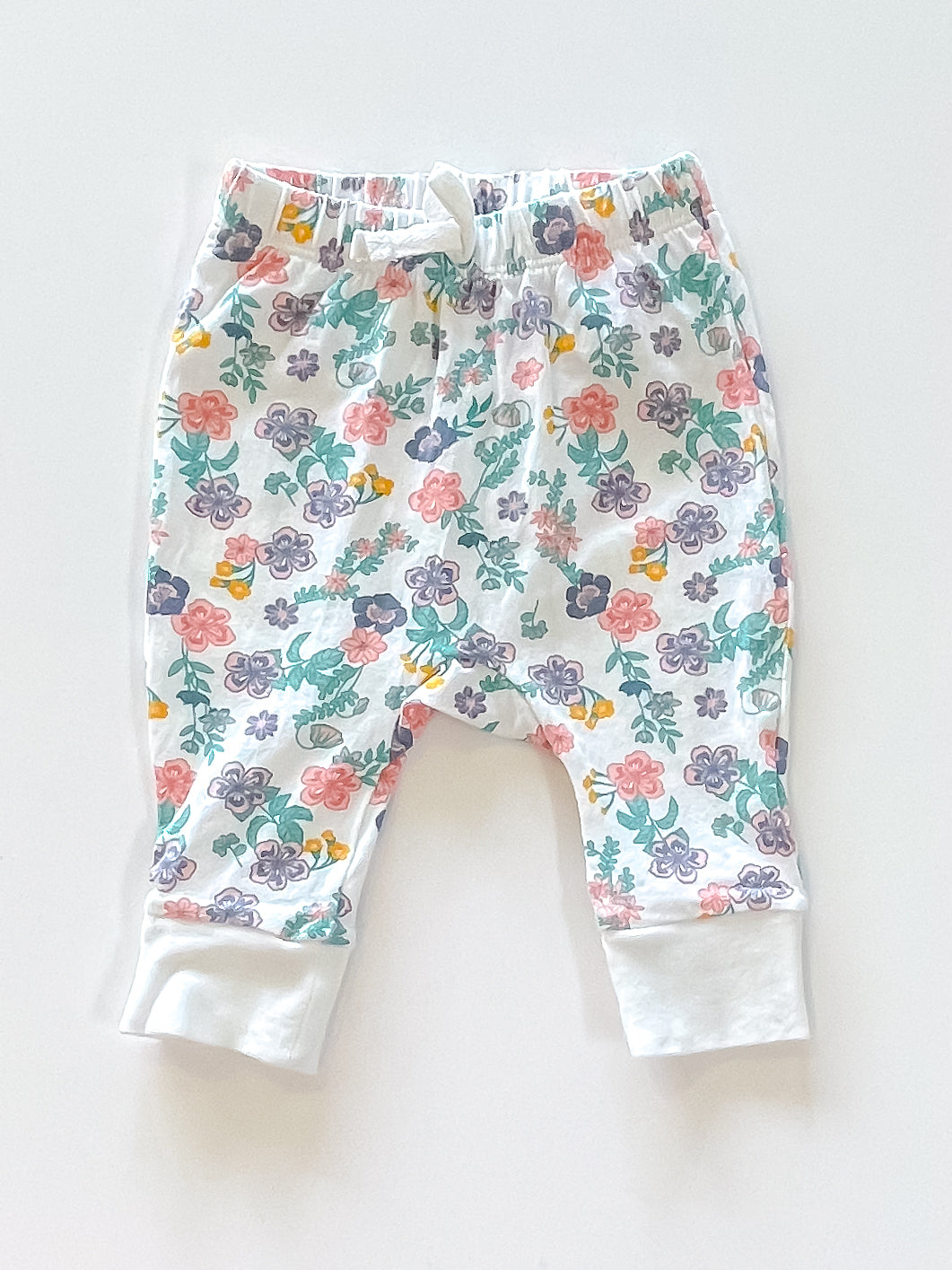 Floral newborn pants hotsell