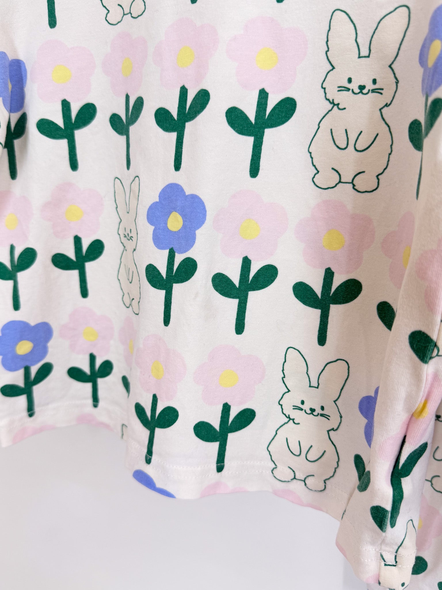 Cotton On Kids organic bunny PJ set (3y)