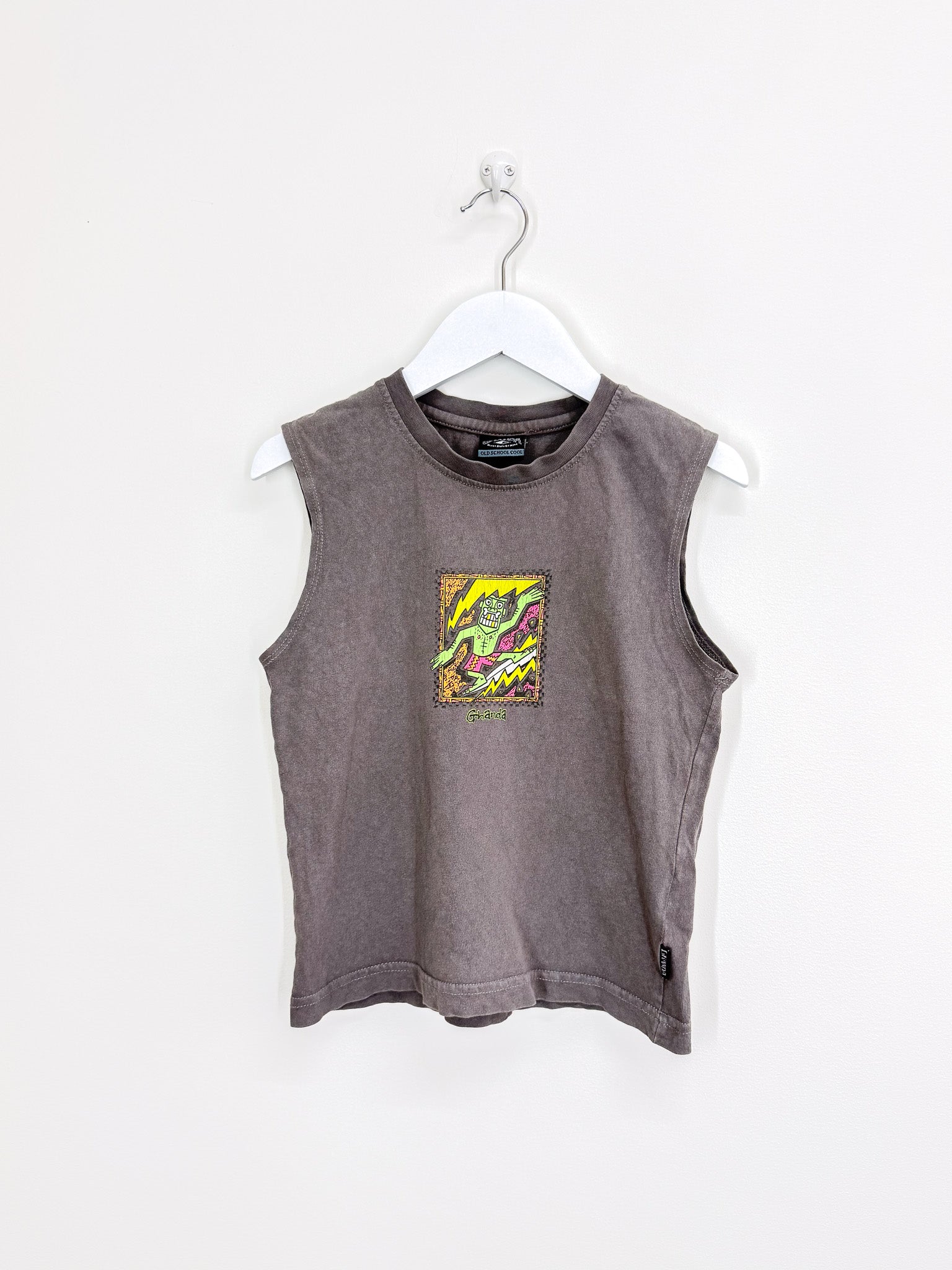 Ghanda old school cool tank top (5-6y)