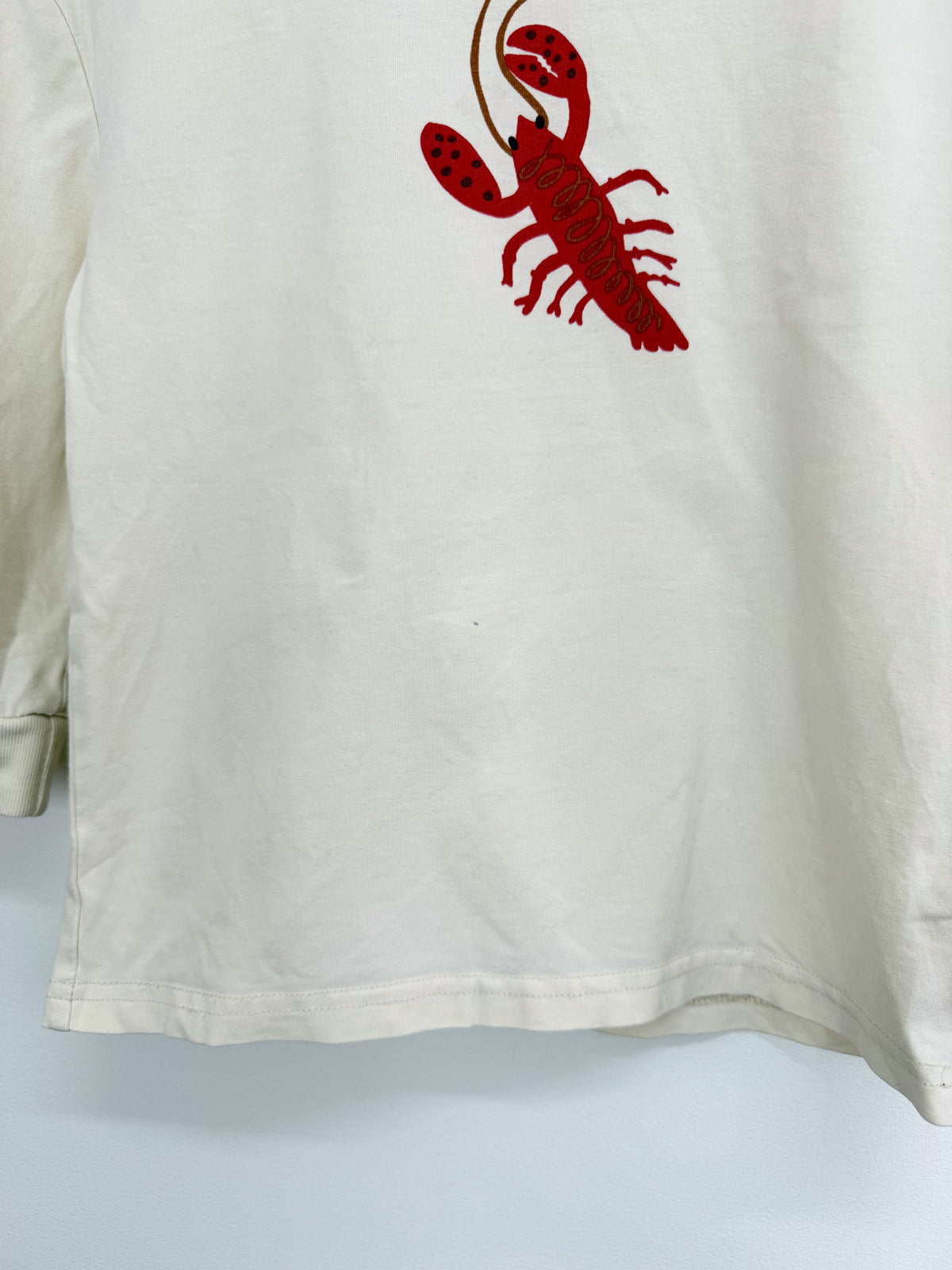 Phoenix & The Fox organic lobster long sleeve tee (4y)