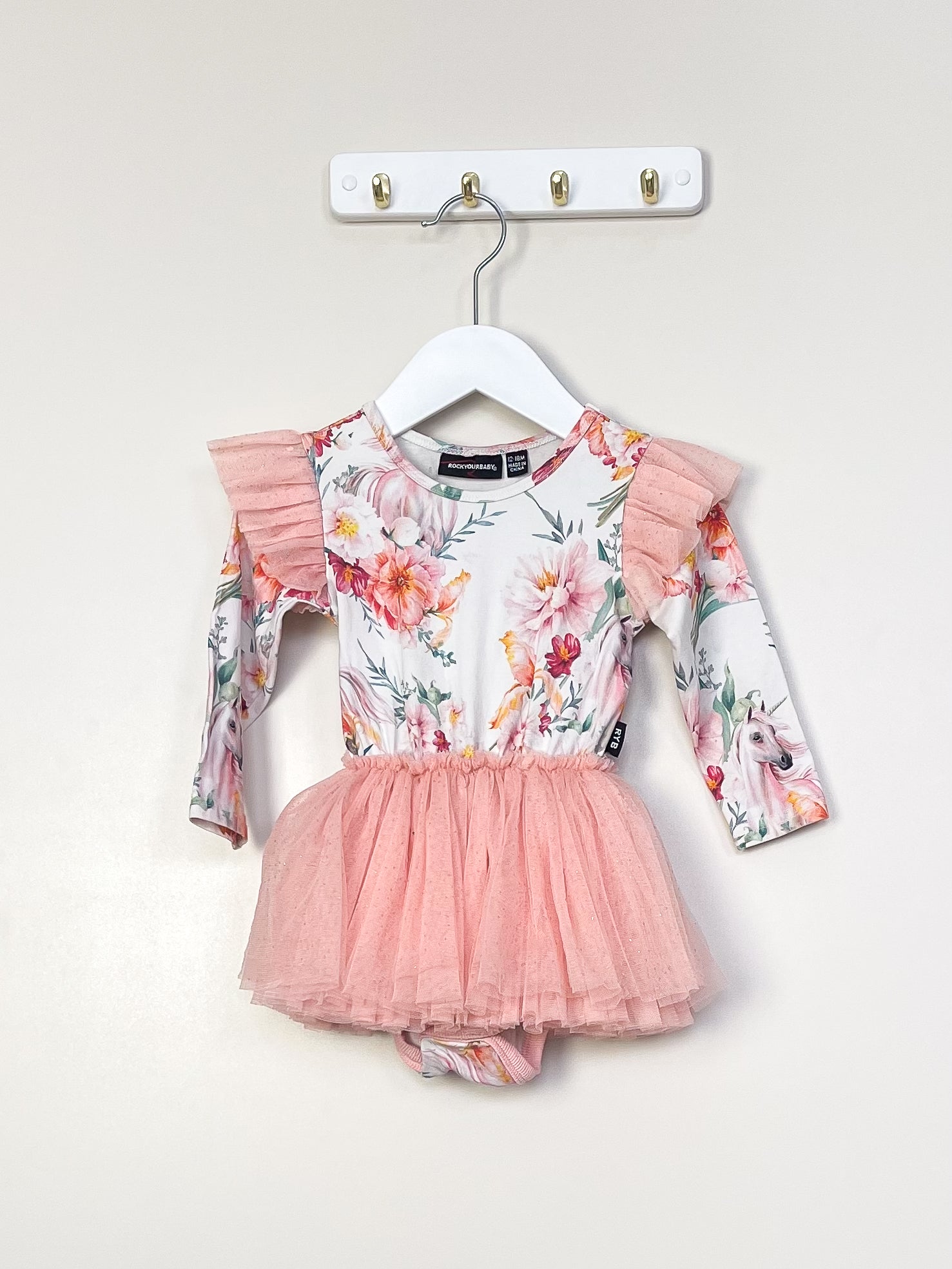 Rock Your Baby floral circus dress (12-18m)
