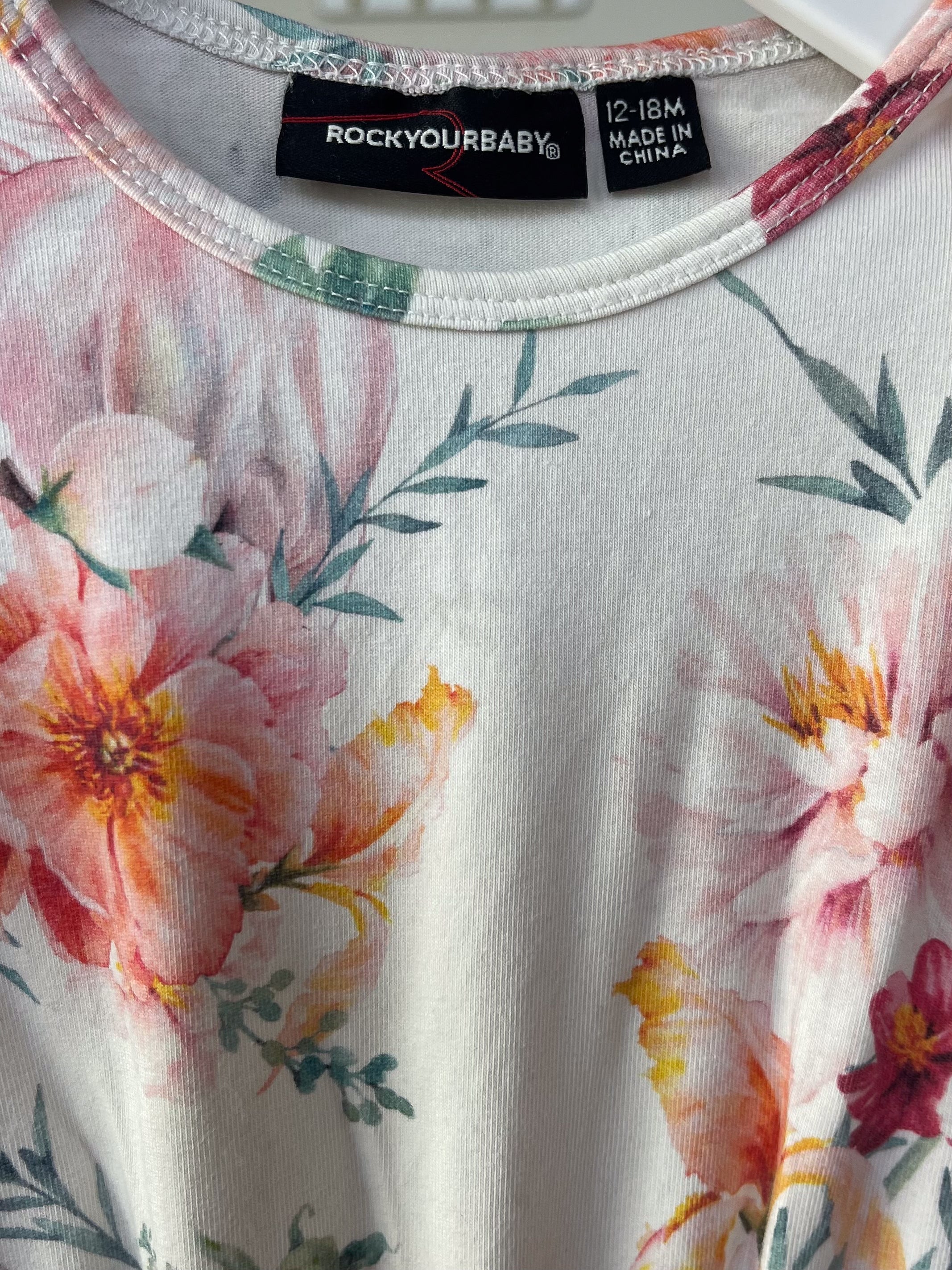 Rock Your Baby floral circus dress (12-18m)