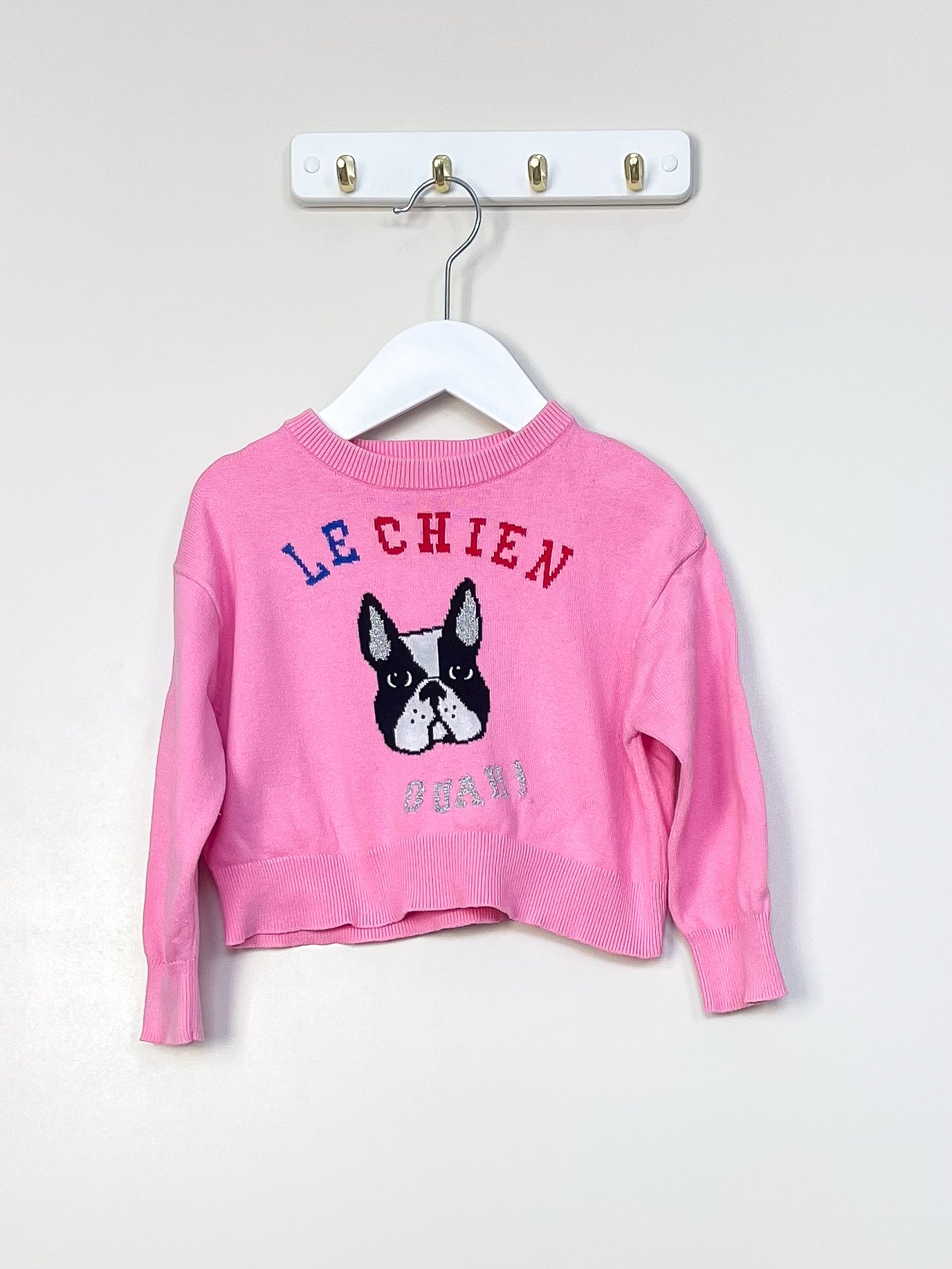 Country Road frenchie cotton knit pullover (2y)