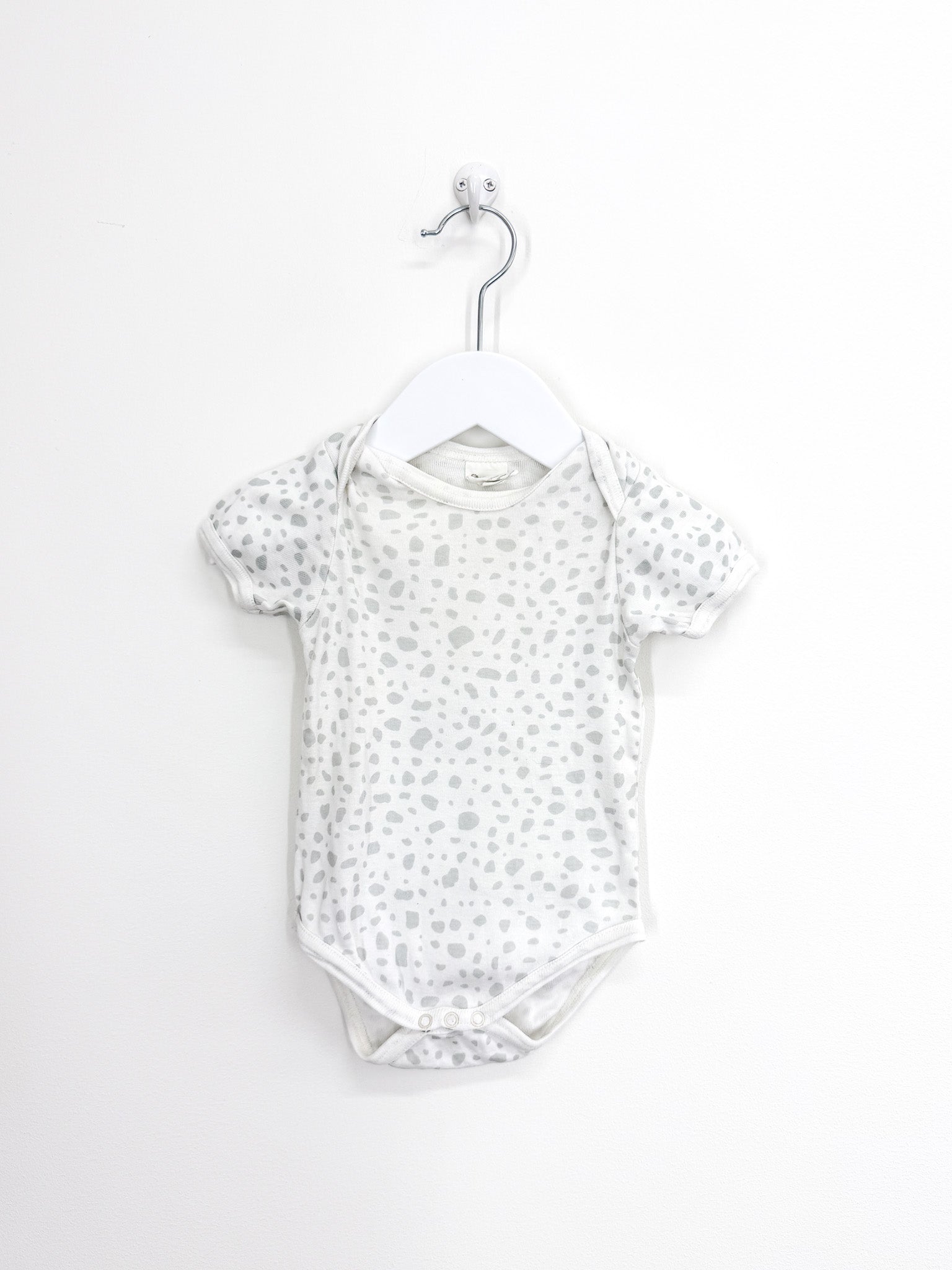 Nature Baby organic bodysuit - pebble (3-6m)