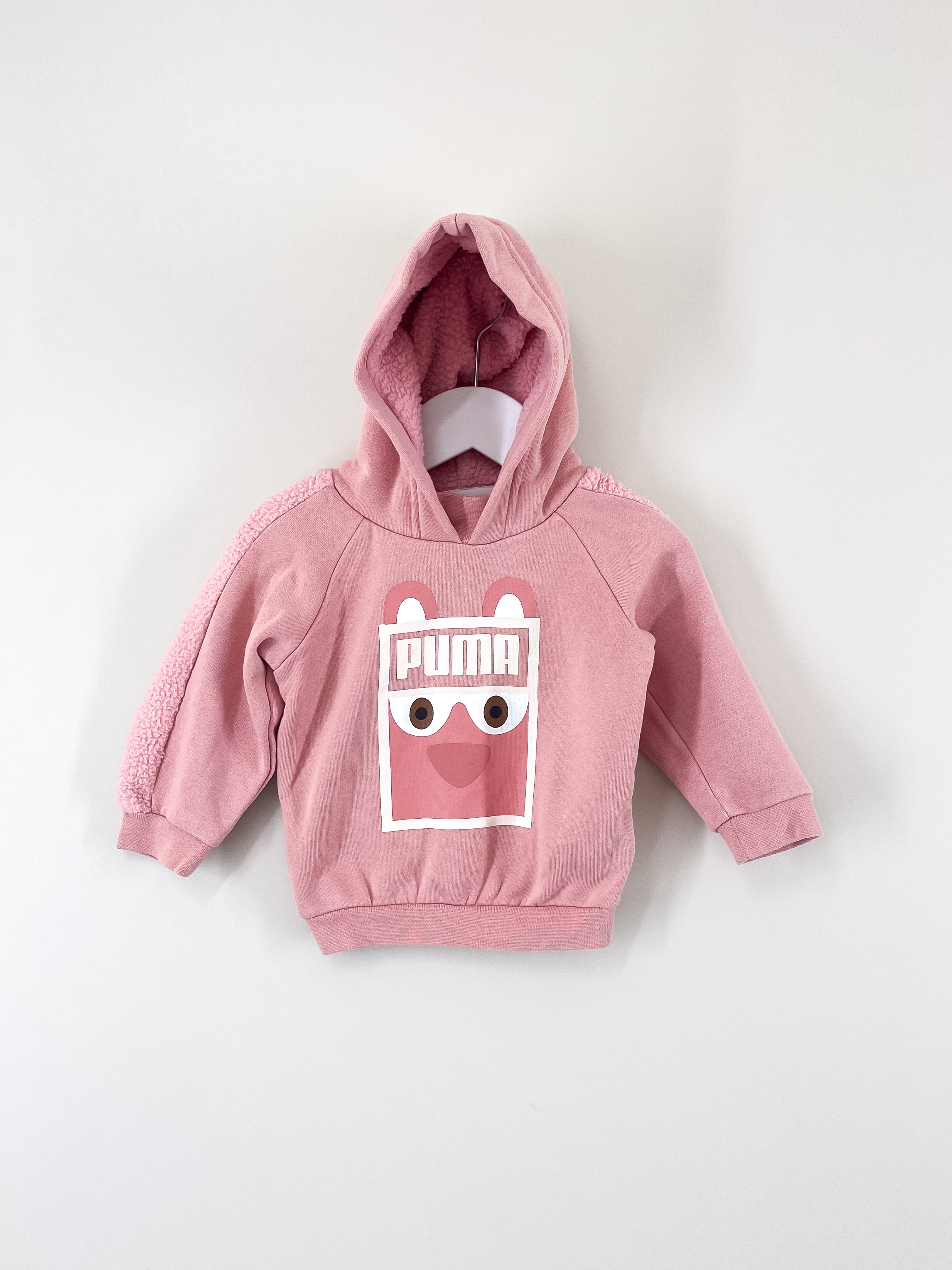 Puma fleece lined hoodie (4-6m)