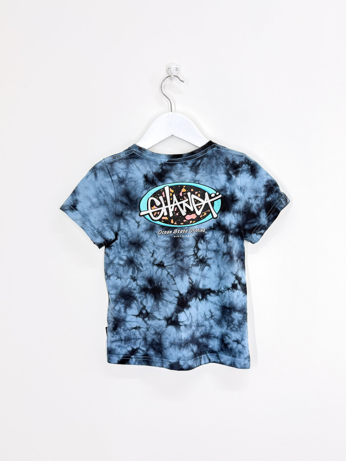 Ghanda tie dye logo tee (3-4y)