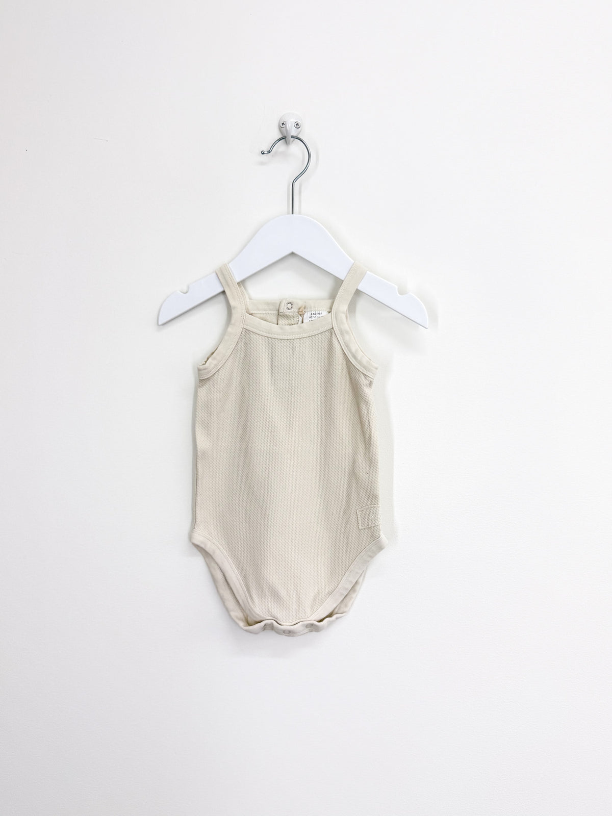 Susukoshi organic textured singletsuit (1y)