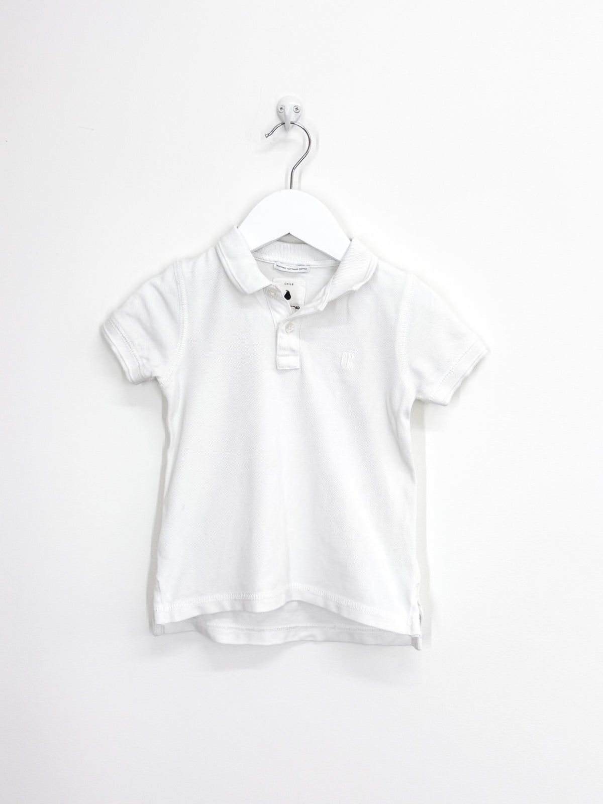 Country Road polo shirt - white (2y)