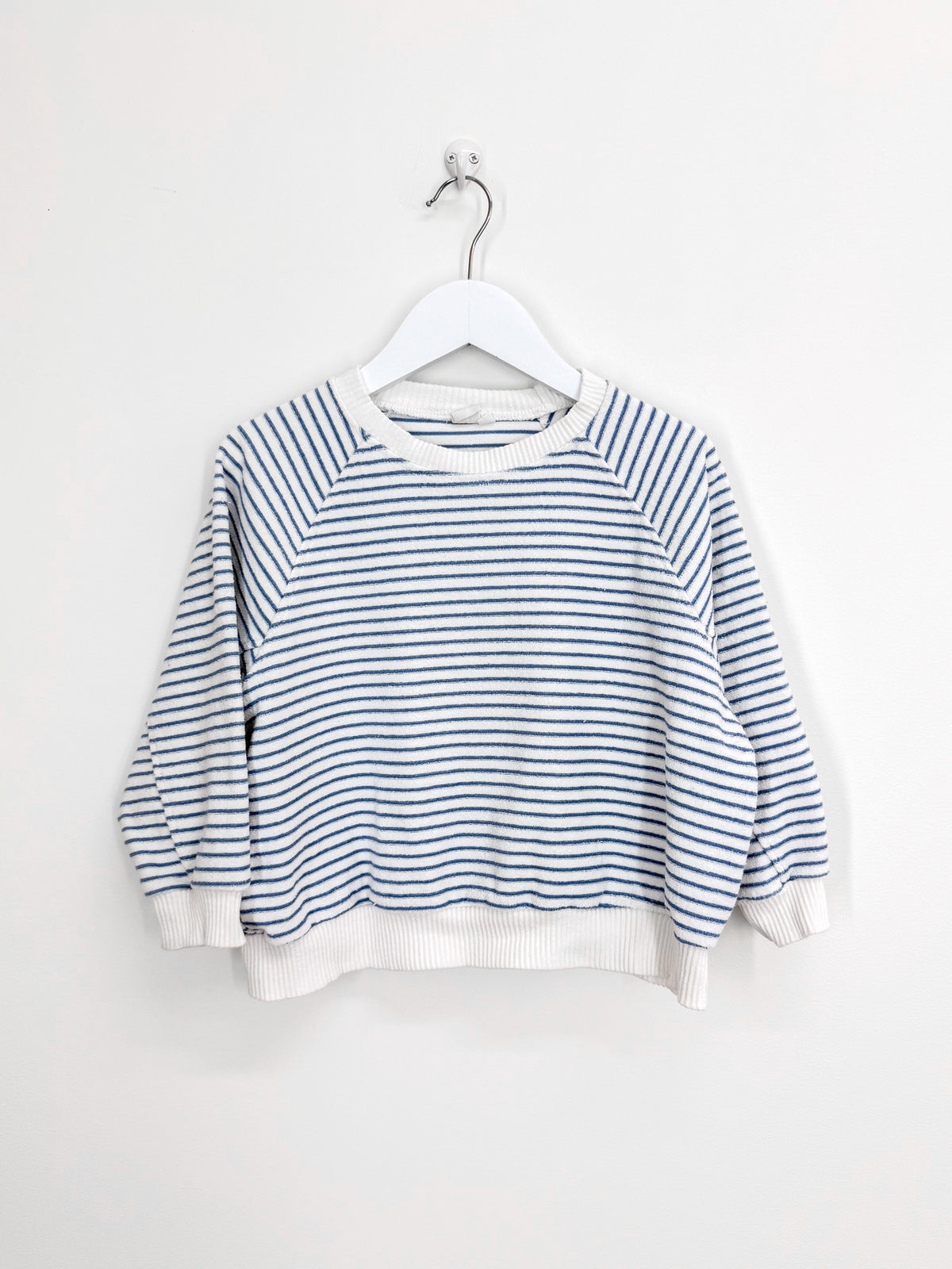Maki The Label terry stripe pullover (5y)