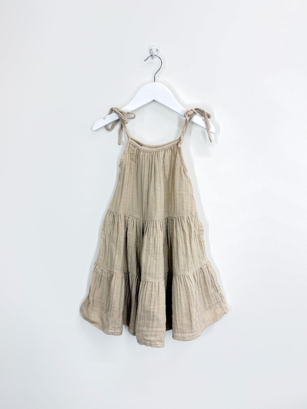 Babu orgnaic muslin dress (6-18m)