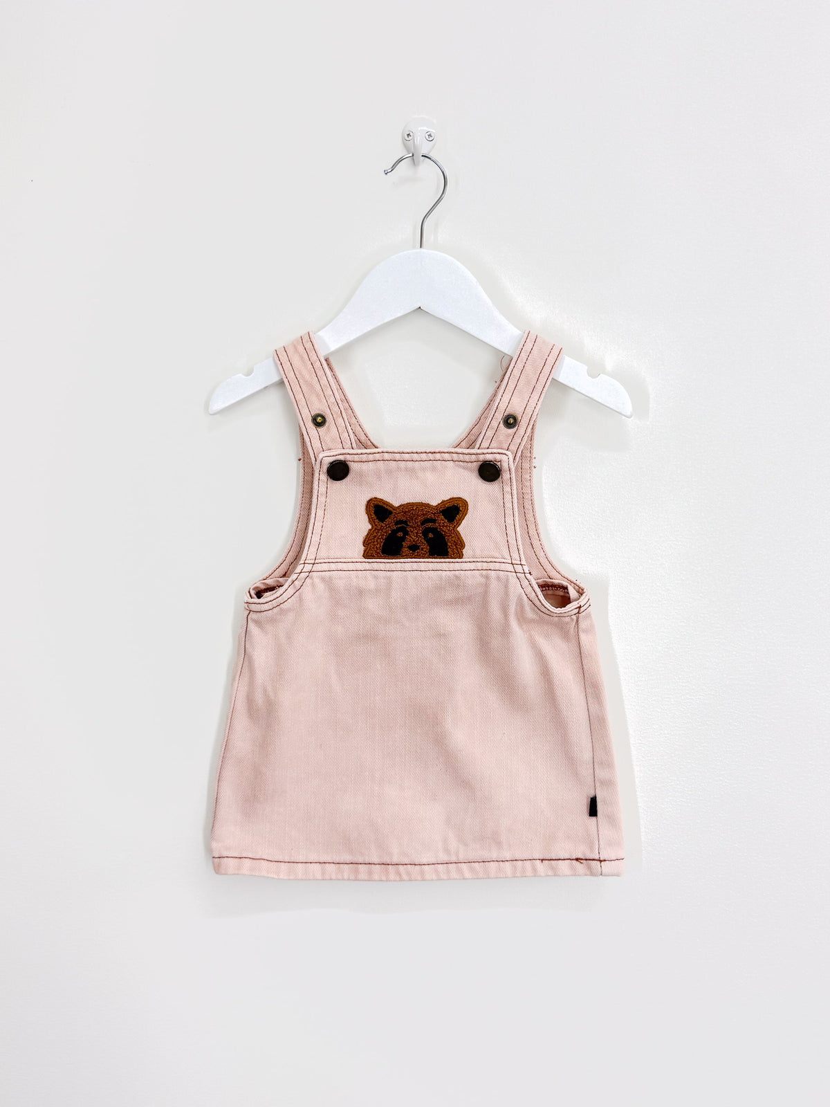 Animal Crackers denim pinafore dress (6-12m)