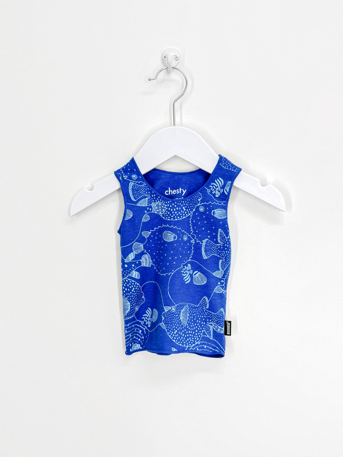 Bonds chesty singlet - puffer fish (newborn)