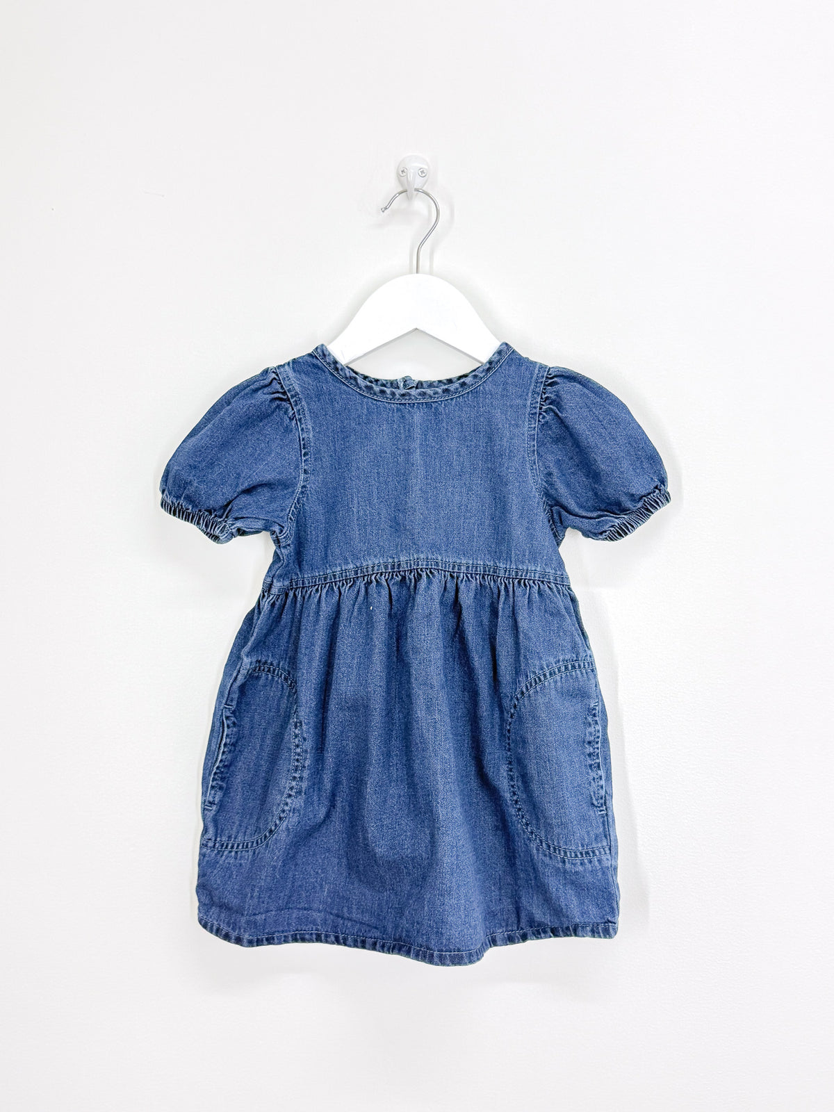 Next denim dress (18-24m)
