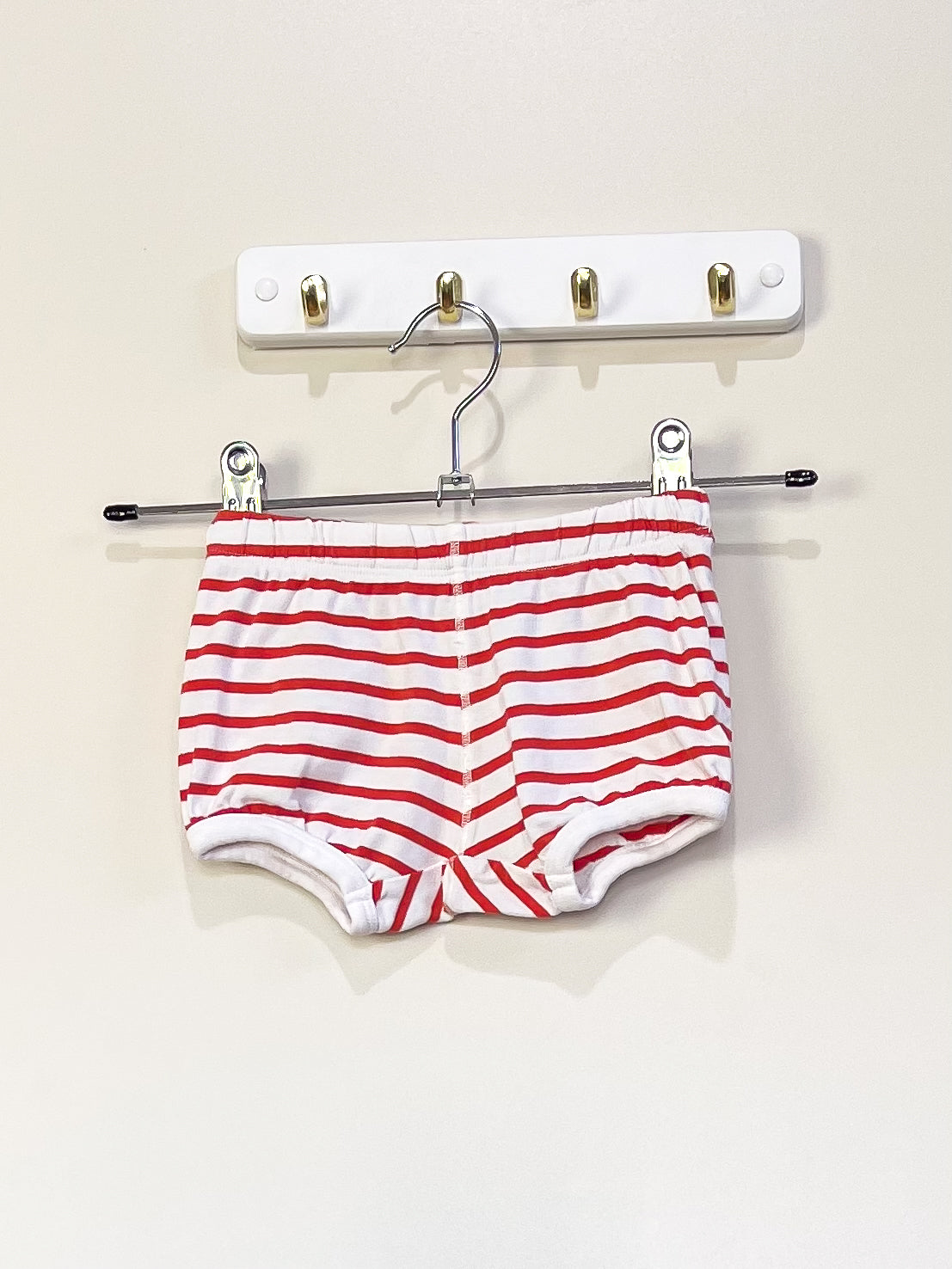 H&M organic stripe bloomer shorts (2-4y)