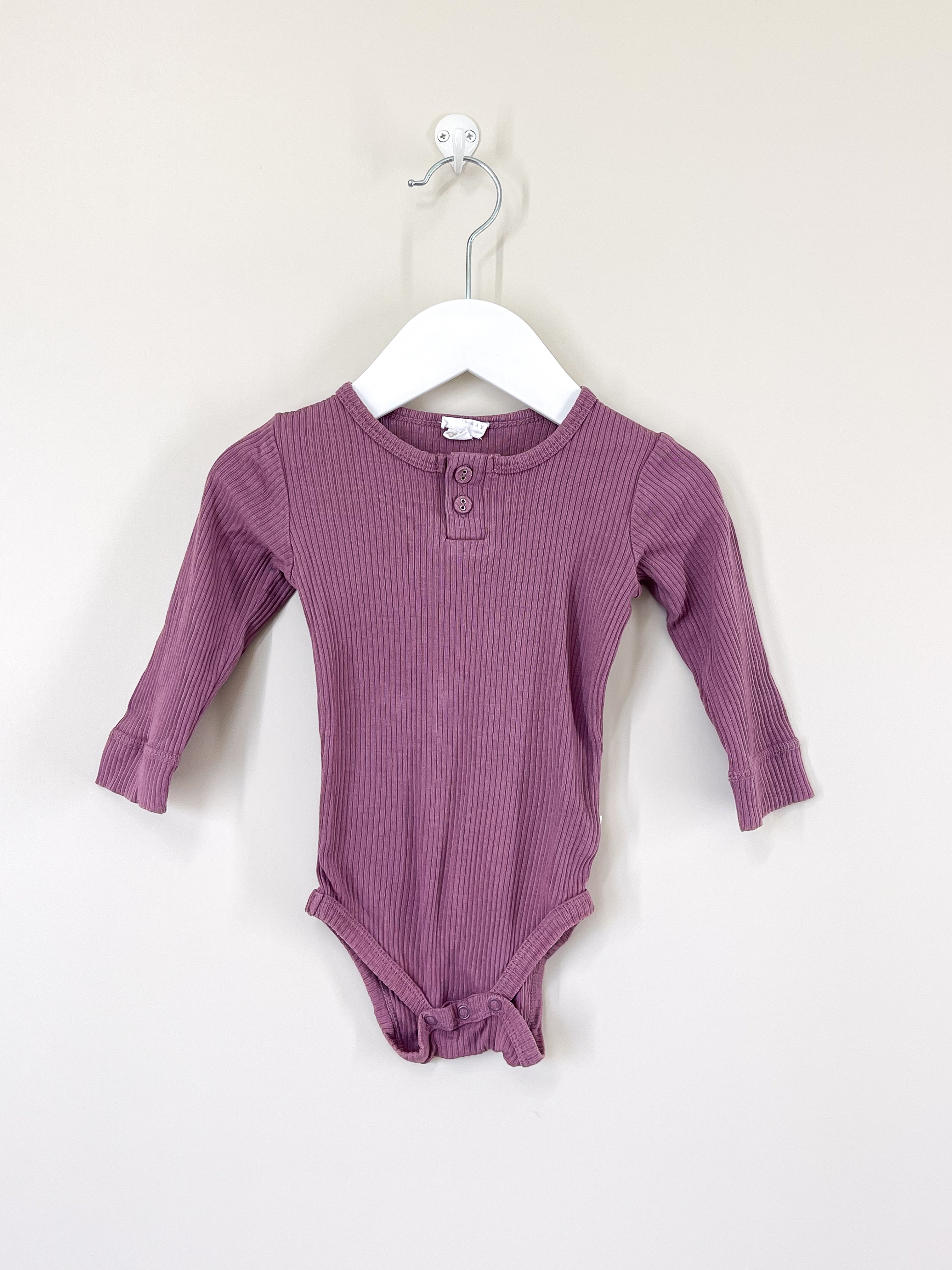 Jamie Kay organic rib bodysuit - della (6-12m)