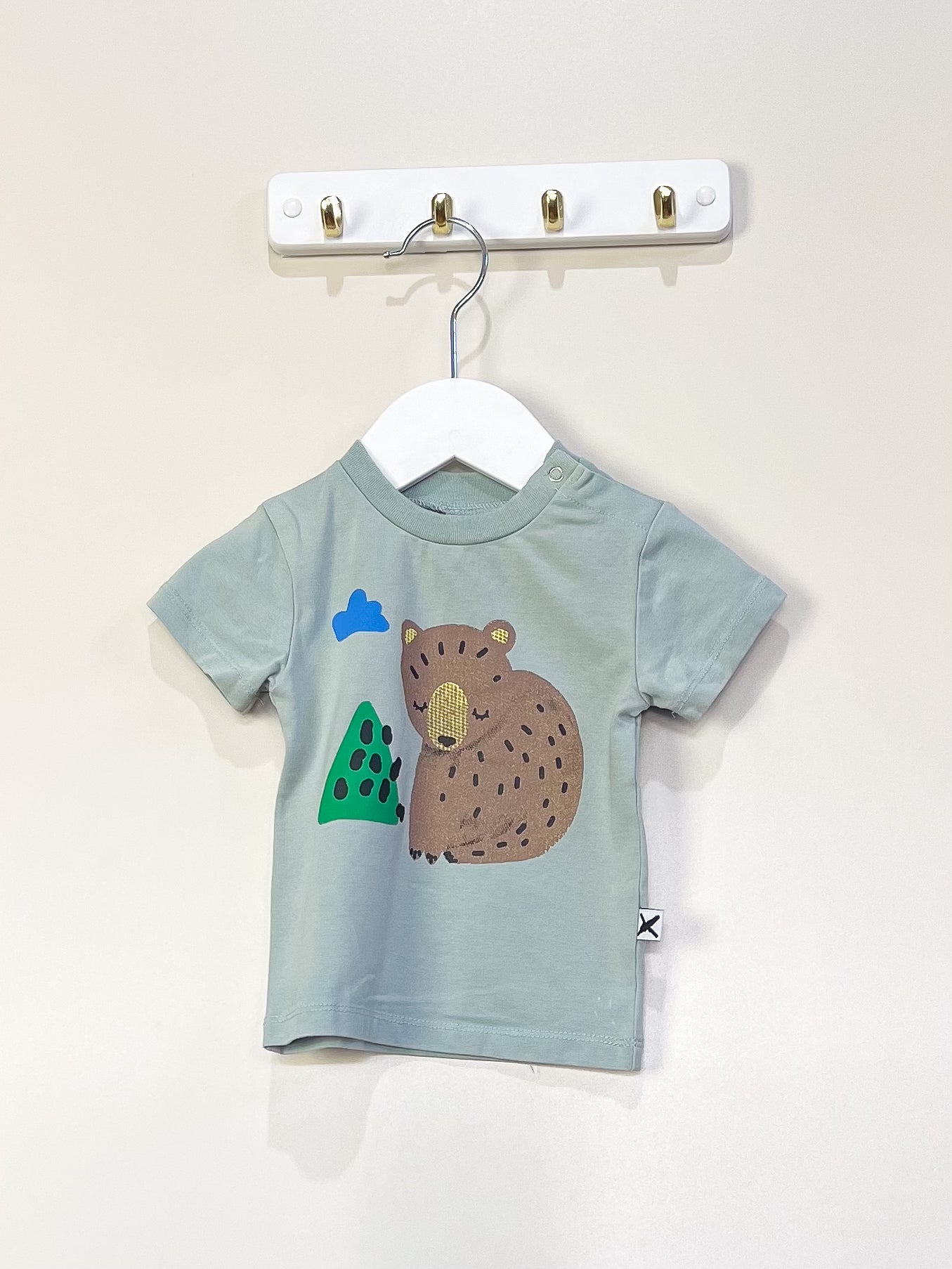 Minti bear tee (3-6m)