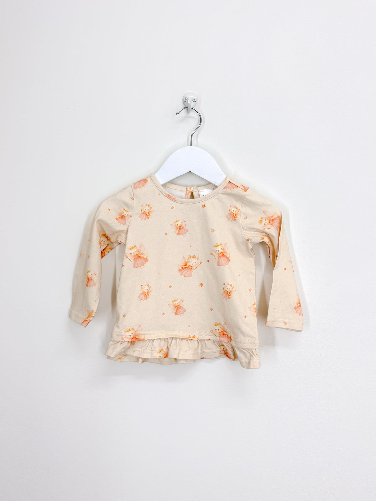 Teeny Weeny fairy kitty long sleeve top (12-18m)