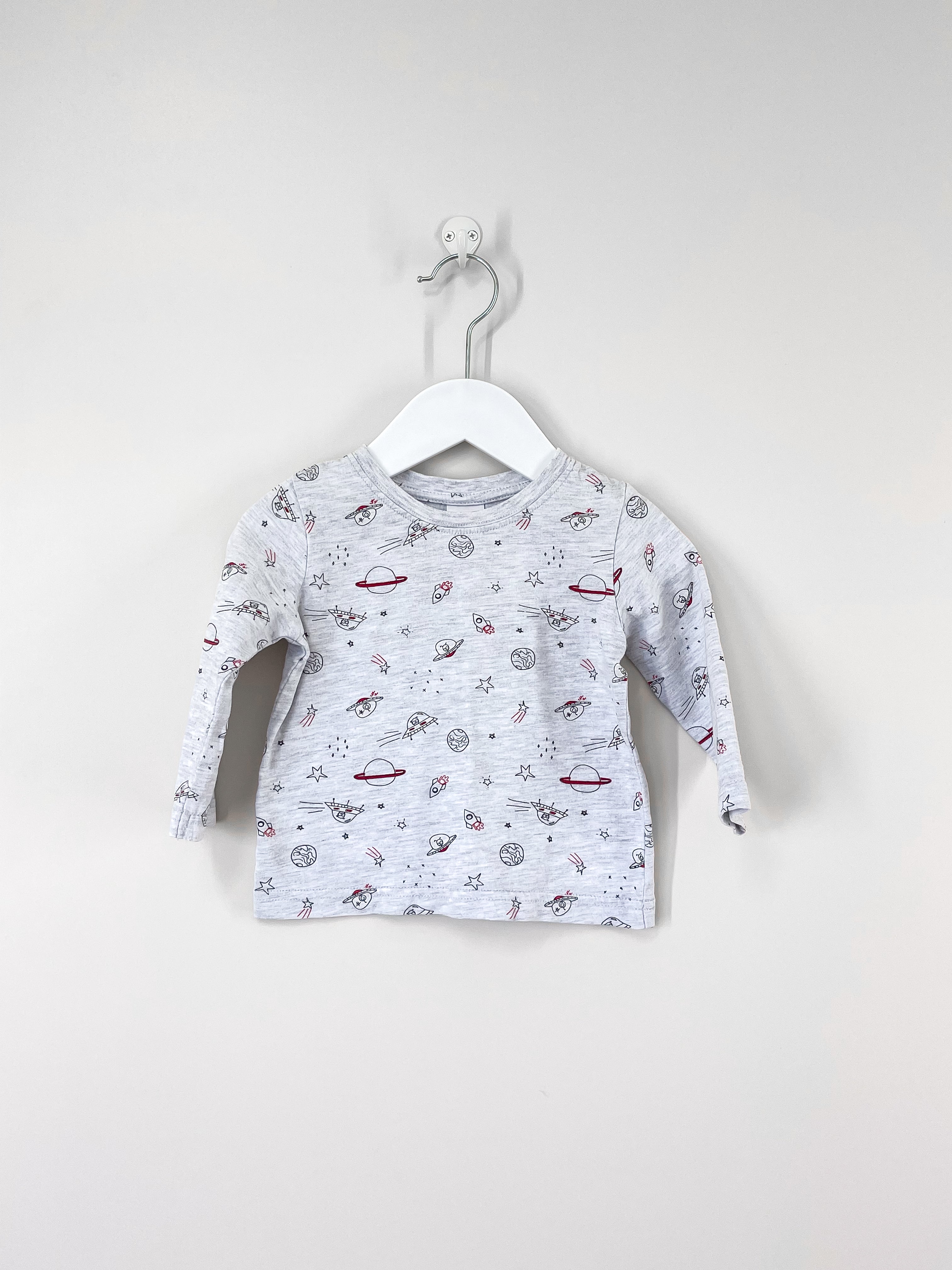 Teeny Weeny space tee (6-12m)
