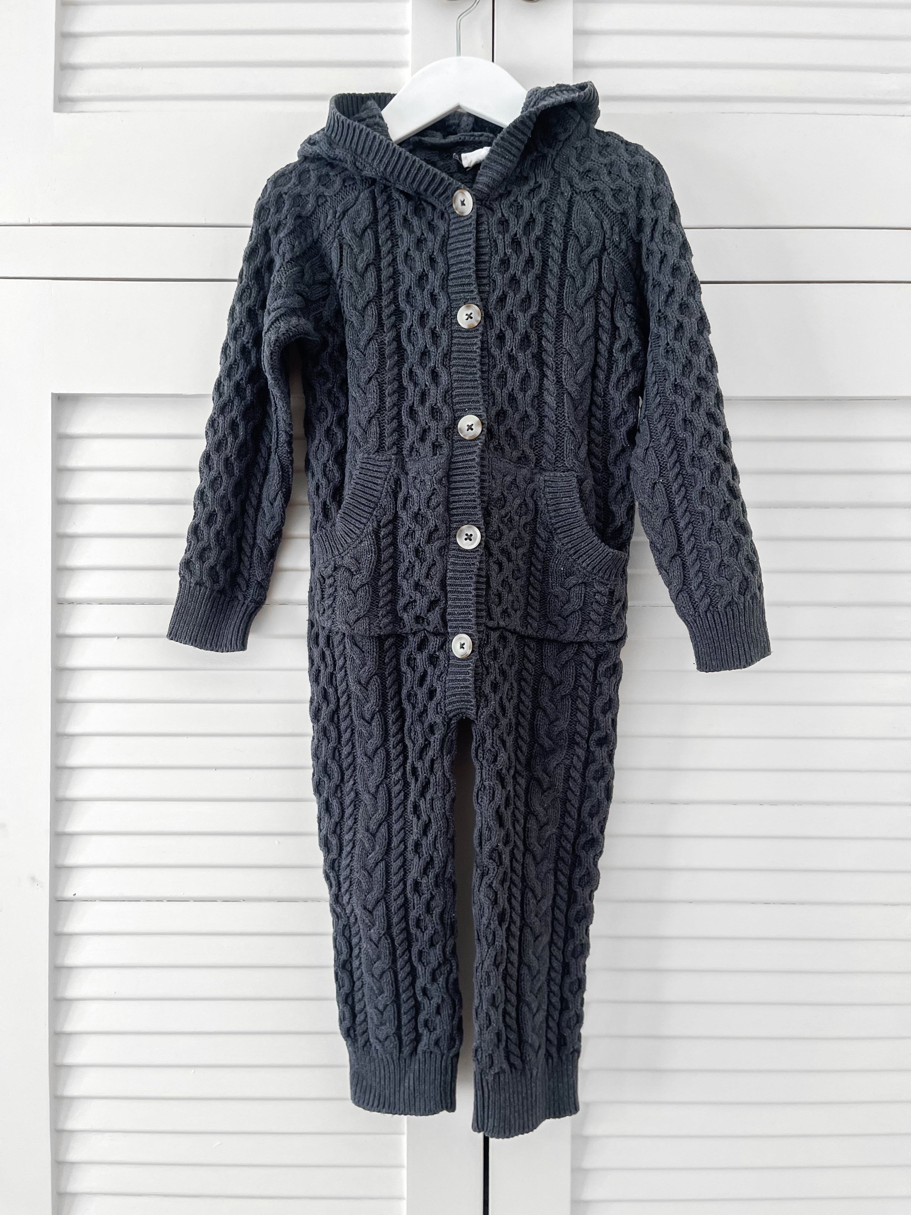 Jamie Kay george knit one piece - washed navy