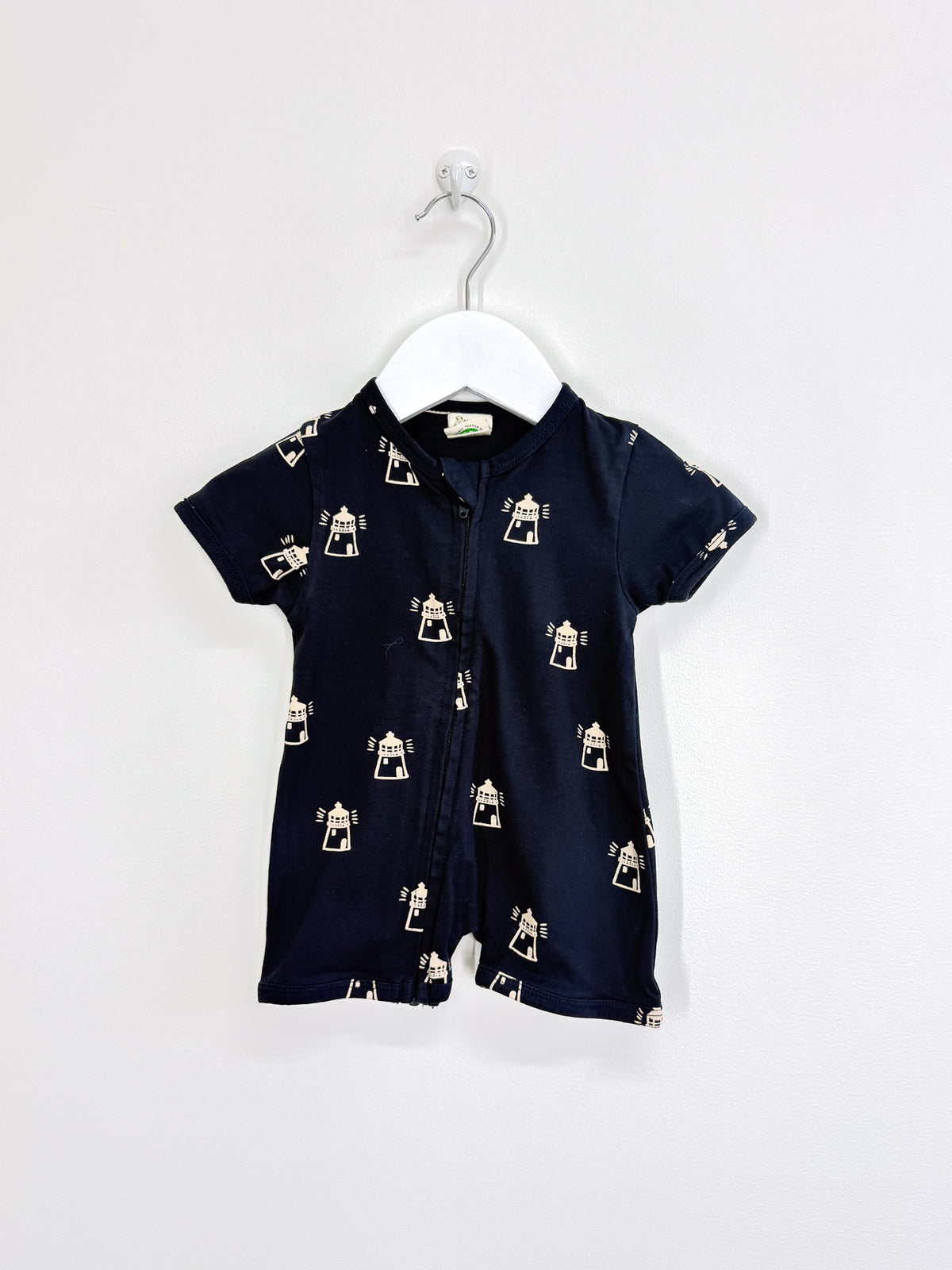 Nature Baby organic romper - lighthouse (3-6m)