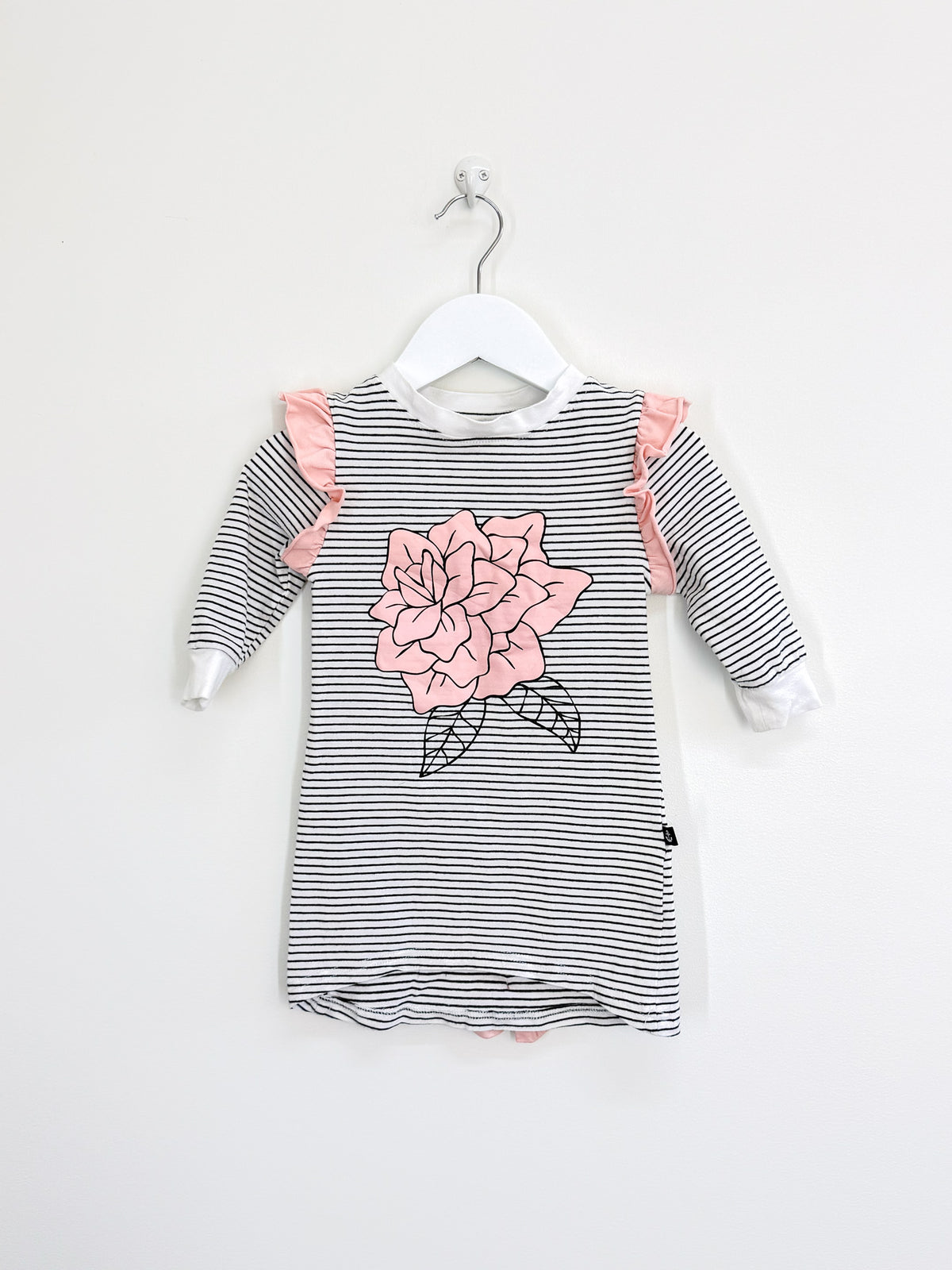 Hello Stranger rose frill dress (1y)