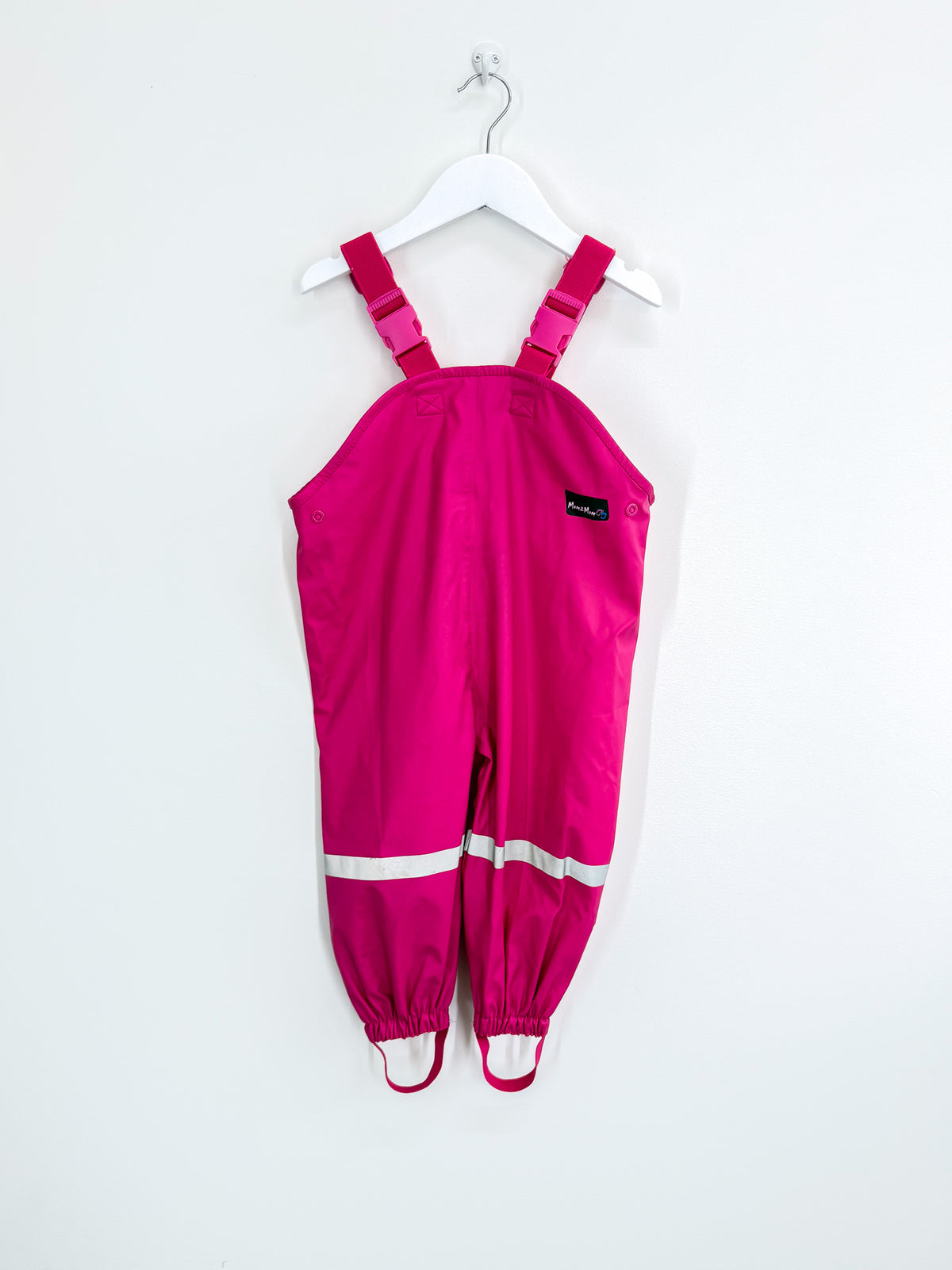 Mum 2 Mum rain overalls - pink (12m)