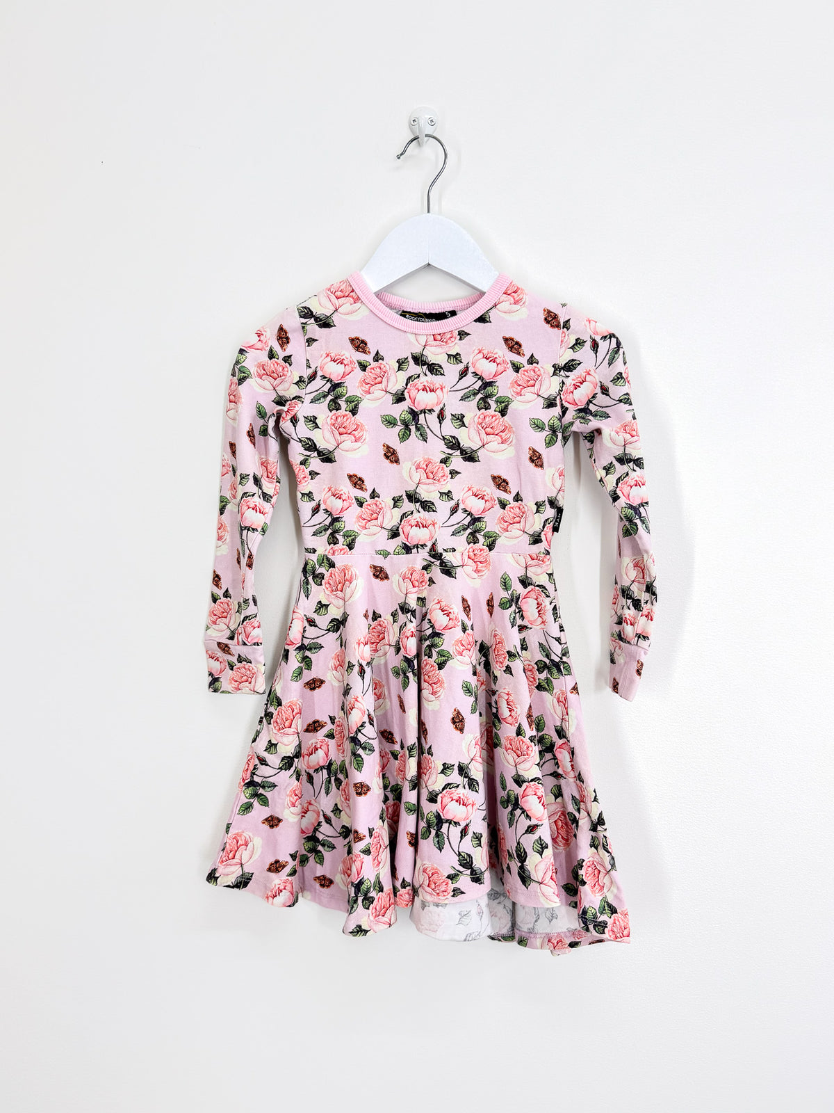 Rock Your Kid floral waisted dress (5y)