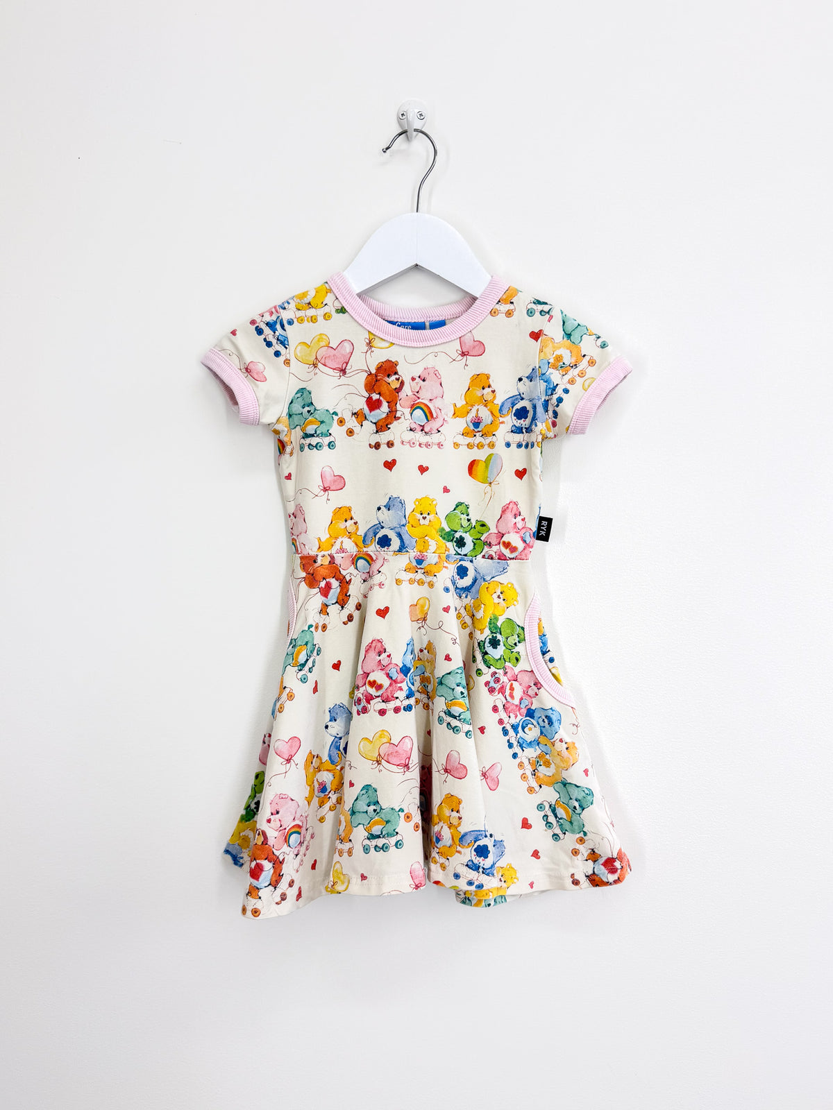 Rock Your Kid x Care Bears waisted dress (4y)