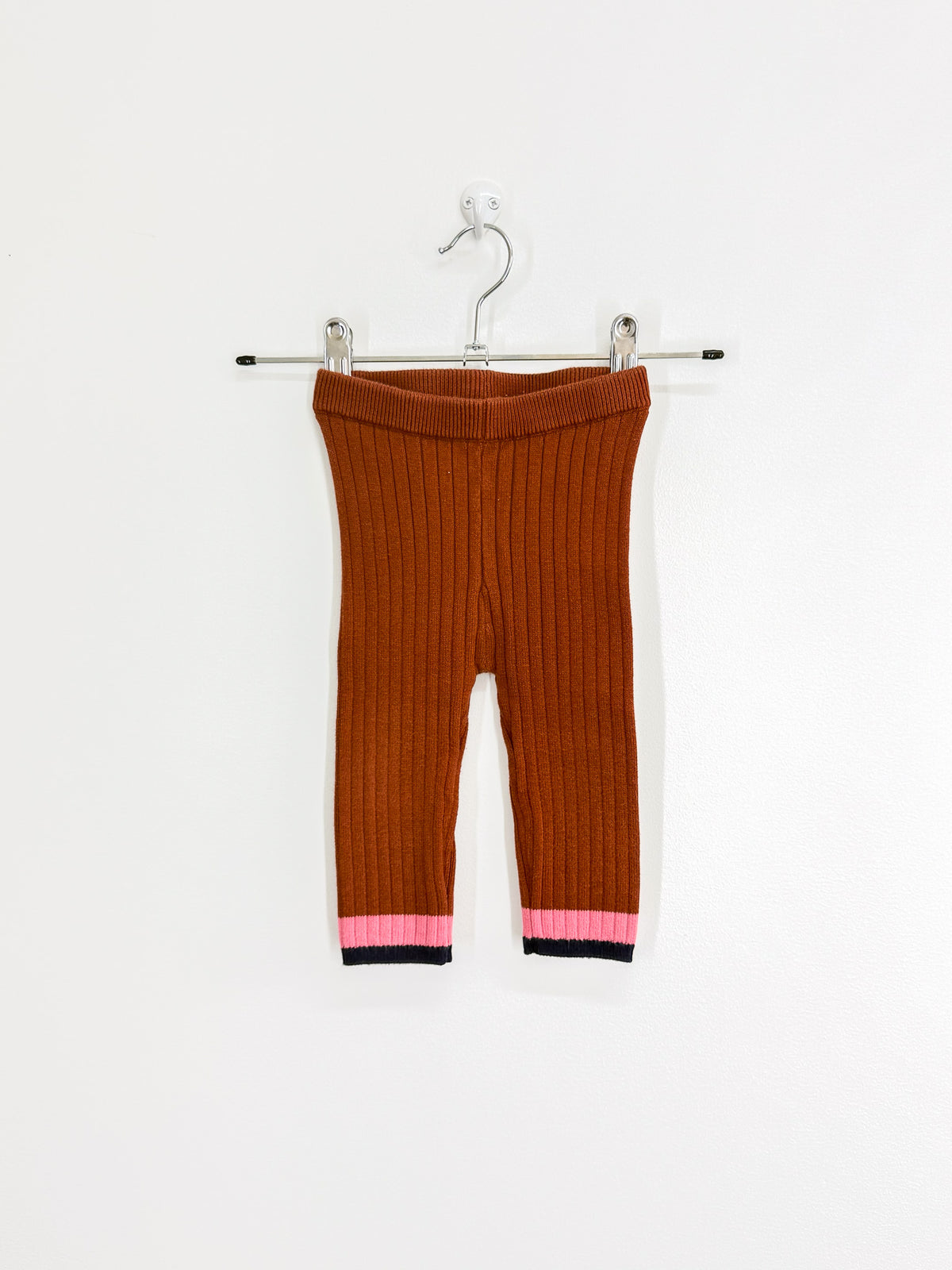 Seed Heritage rib knitted leggings (6-12m)