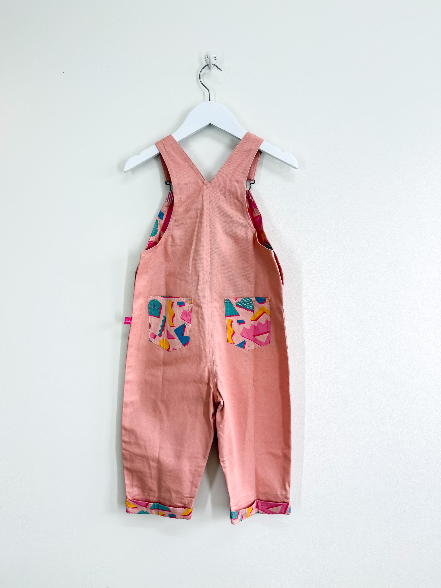 BNWT Goldie + Ace x Barbie overalls (3y)