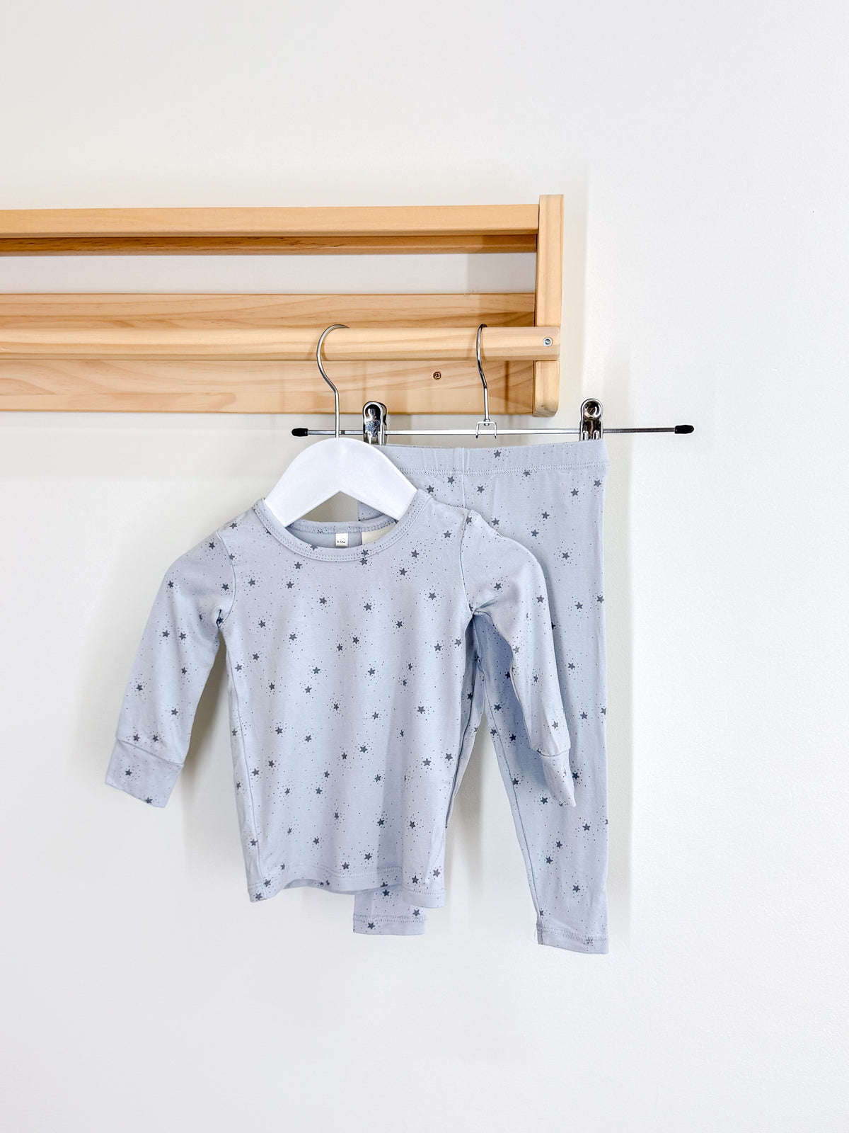 Quincy Mae bamboo PJ set (6-12m)