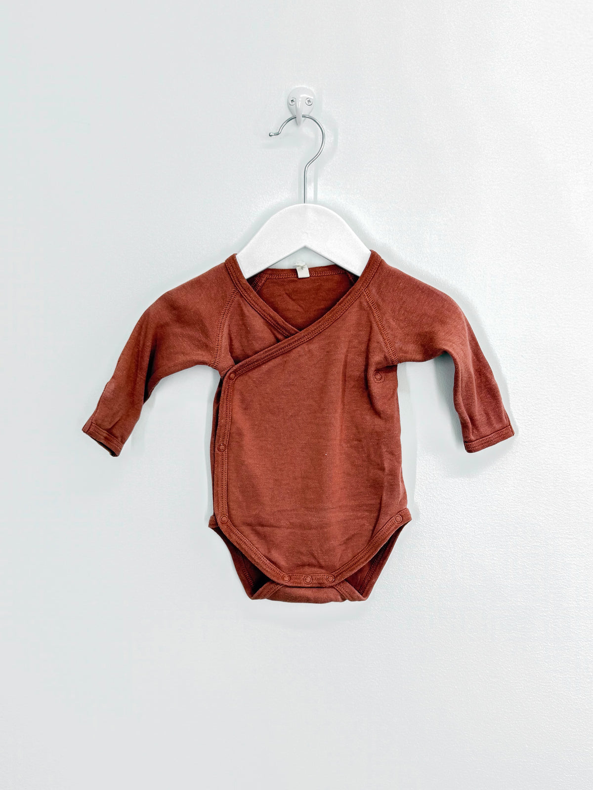 Quincy Mae organic kimono bodysuit (0-3m)